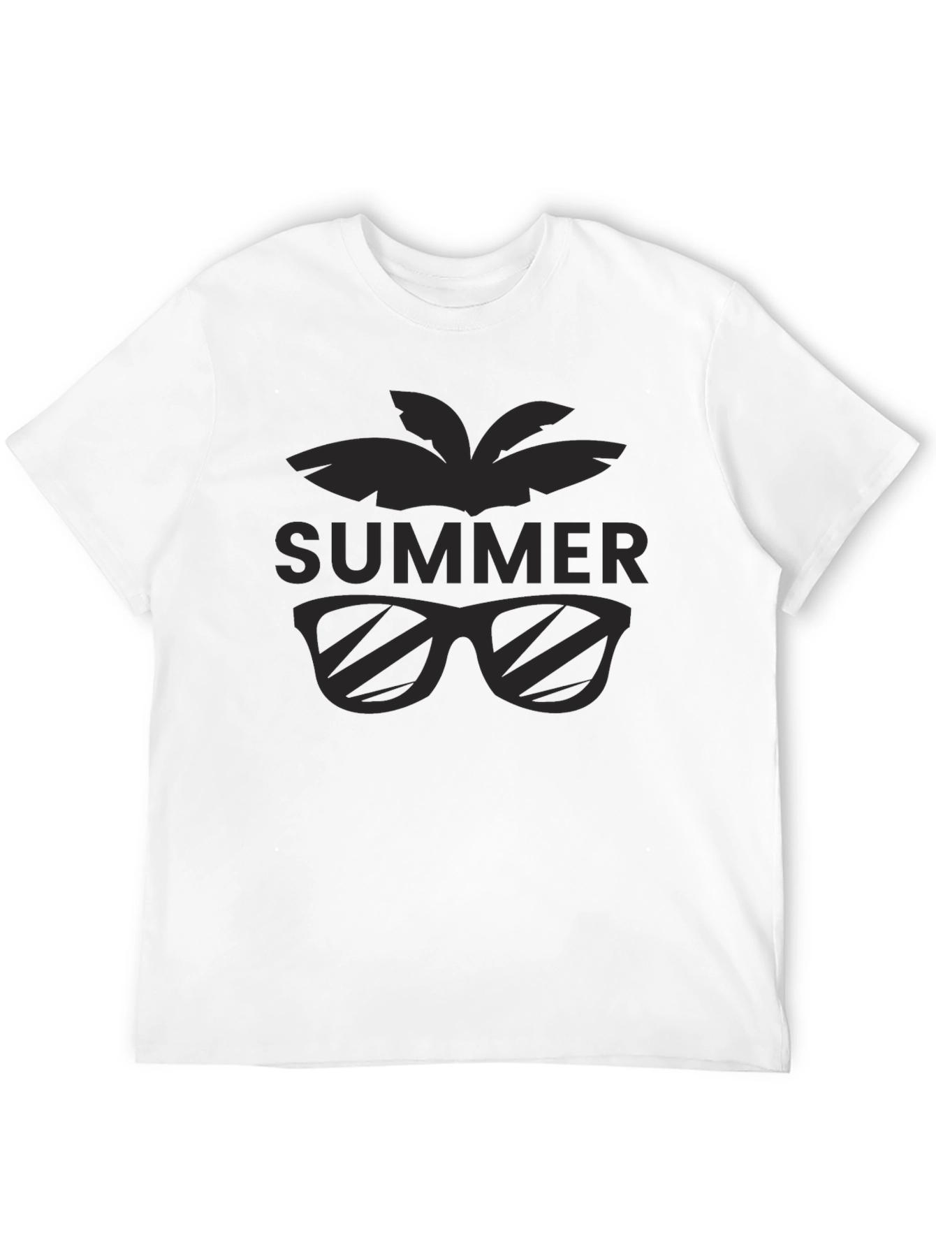 Summer Vibes Tee - Palm Tree Sunglasses Graphic T-Shirt