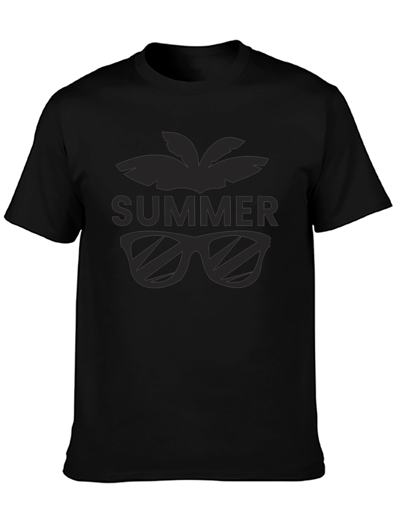 Summer Vibes Tee - Palm Tree Sunglasses Graphic T-Shirt