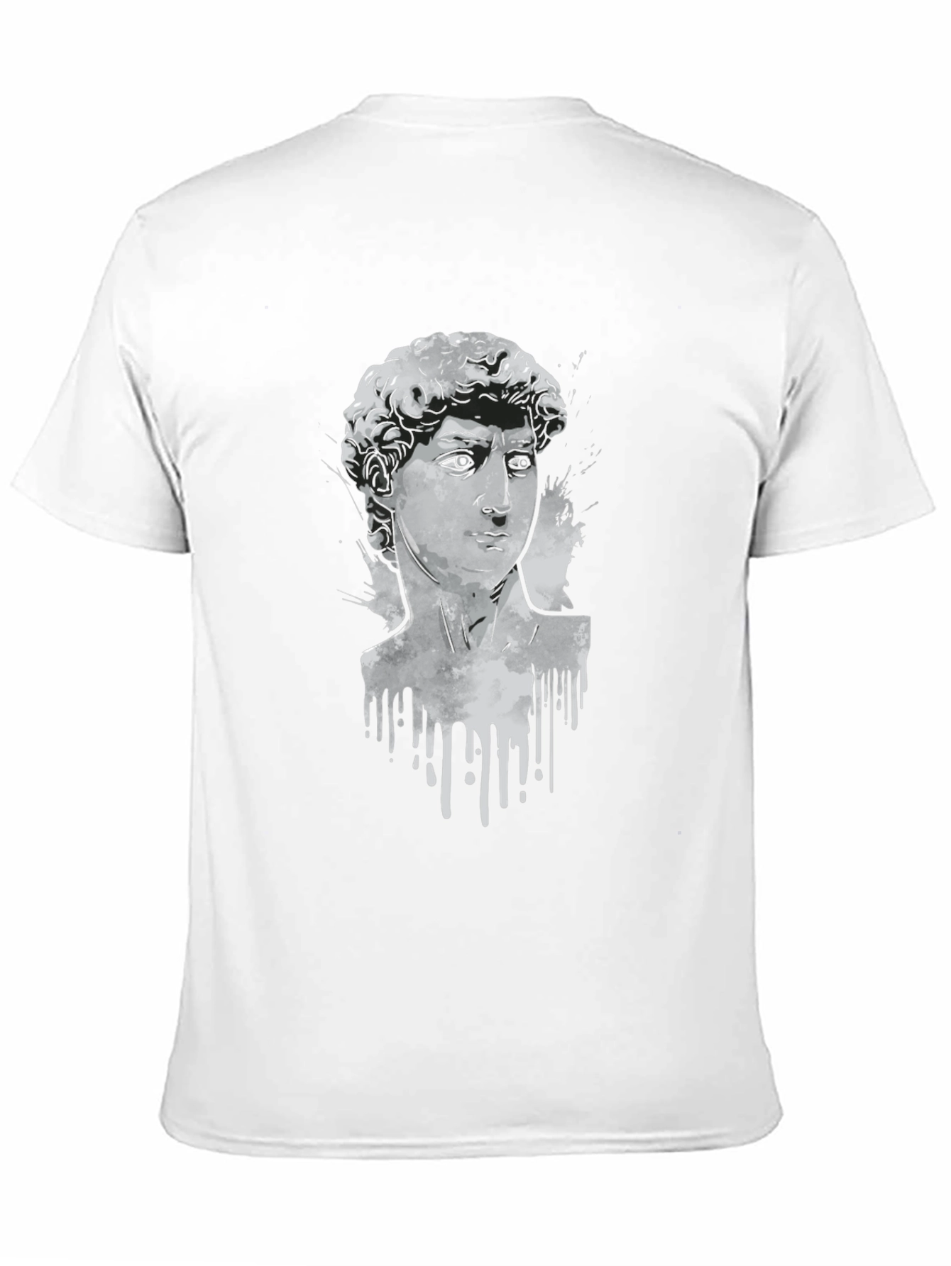 David Statue Graphic Tee - Black T-Shirt