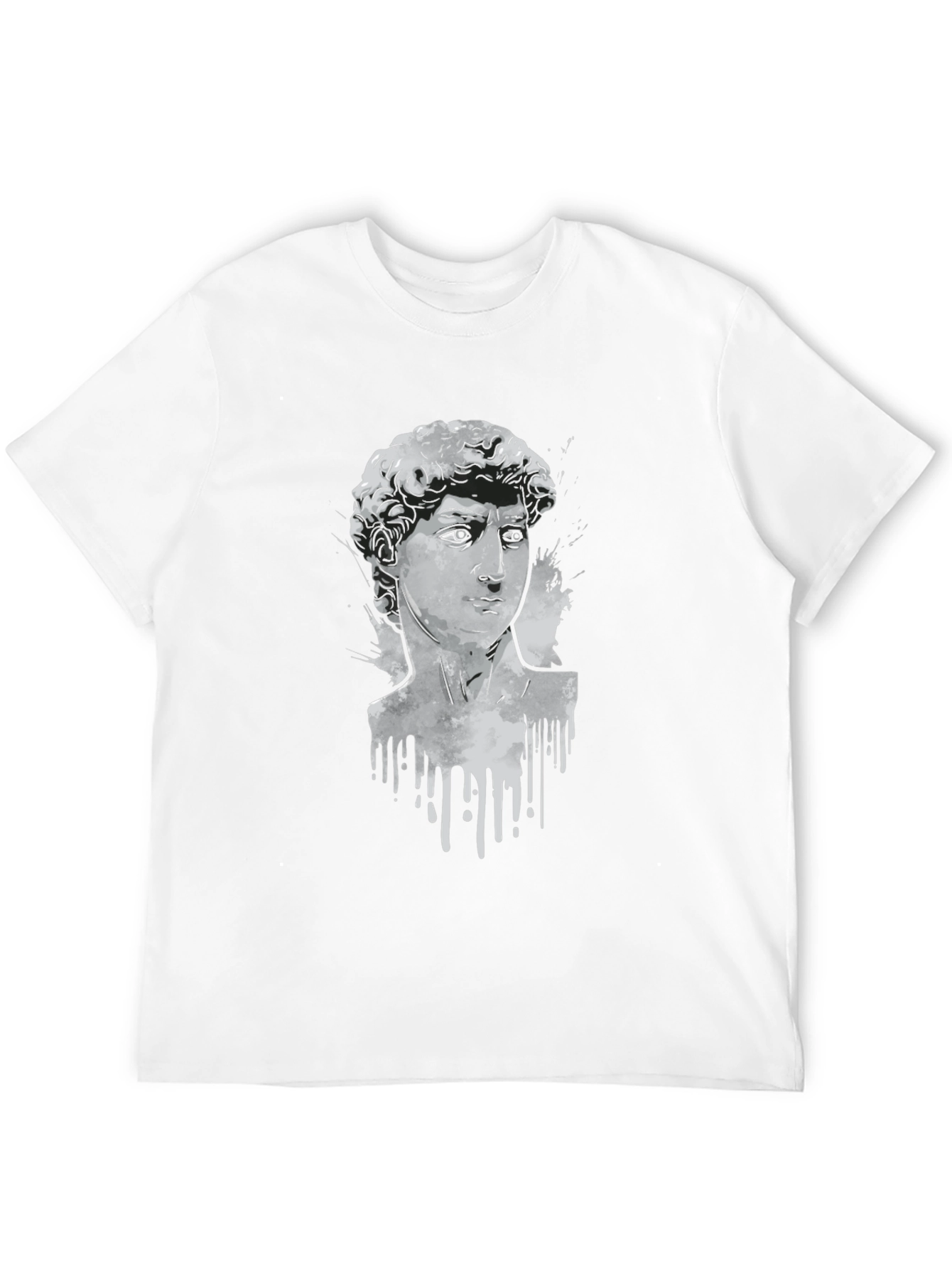 David Statue Graphic Tee - Black T-Shirt