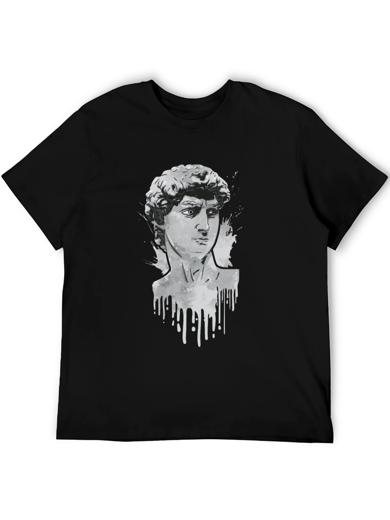 David Statue Graphic Tee - Black T-Shirt