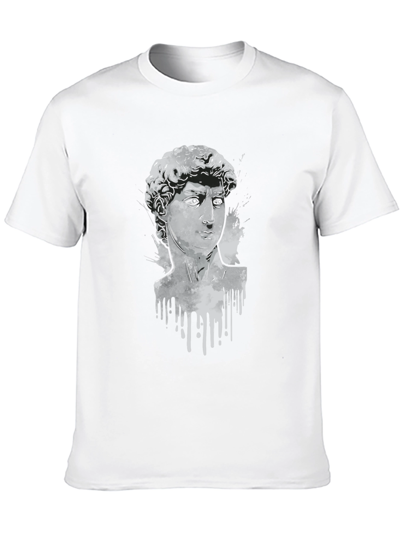 David Statue Graphic Tee - Black T-Shirt
