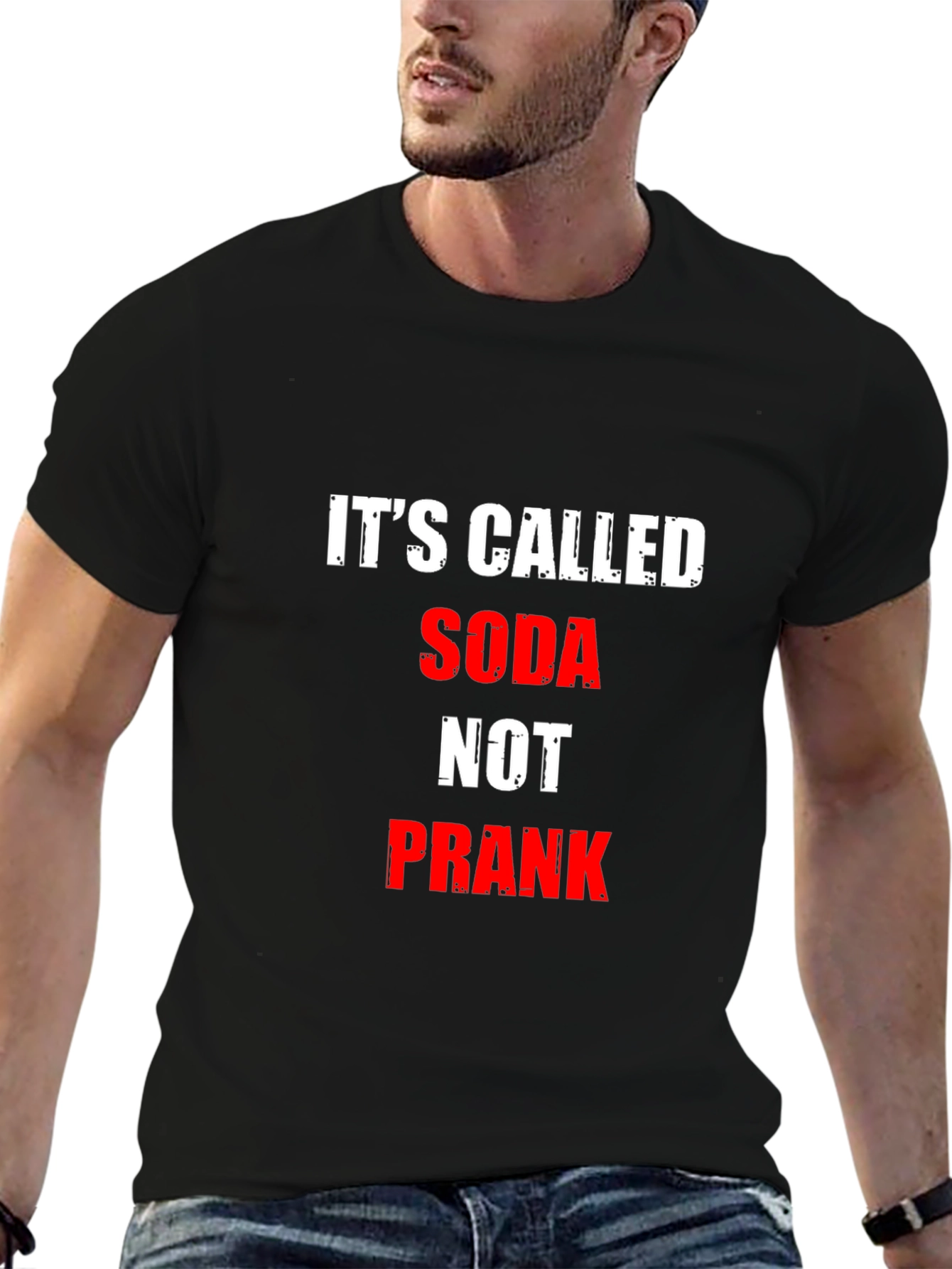 Its Called Soda Not Prank Graphic Tee