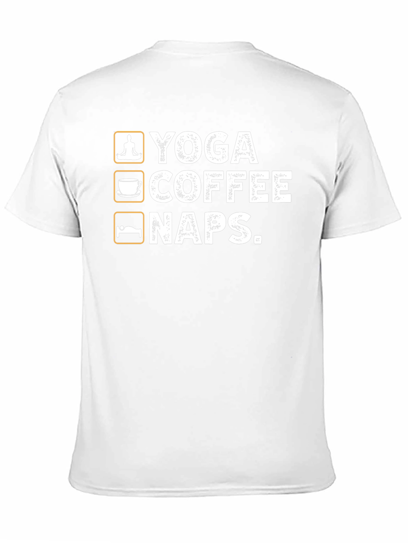 Yoga Coffee Naps Mens T-Shirt