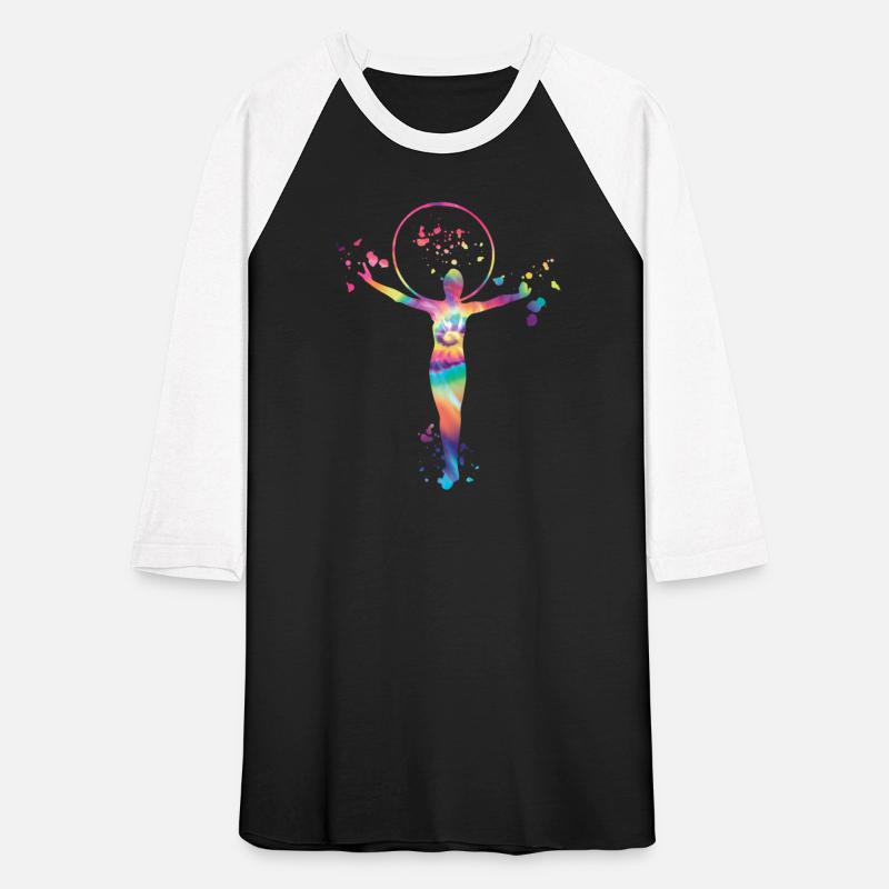 Gymnast with hoop Rhythmic Gymnastics