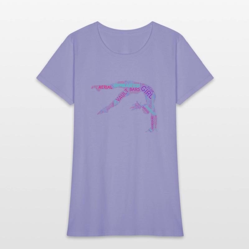 Gymnastics Back Handspring Word Art