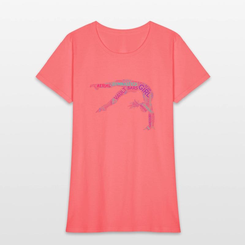 Gymnastics Back Handspring Word Art