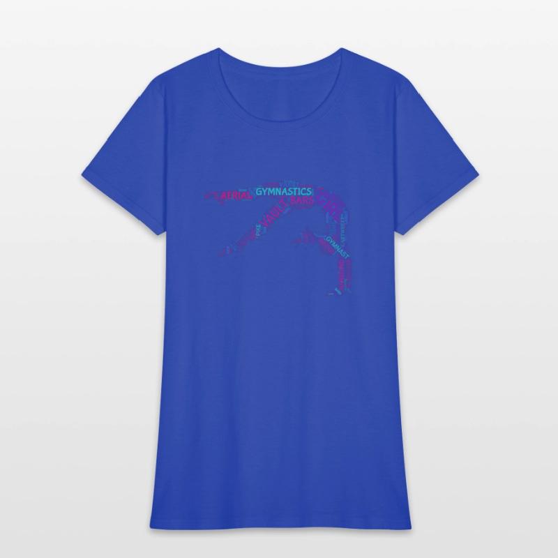 Gymnastics Back Handspring Word Art