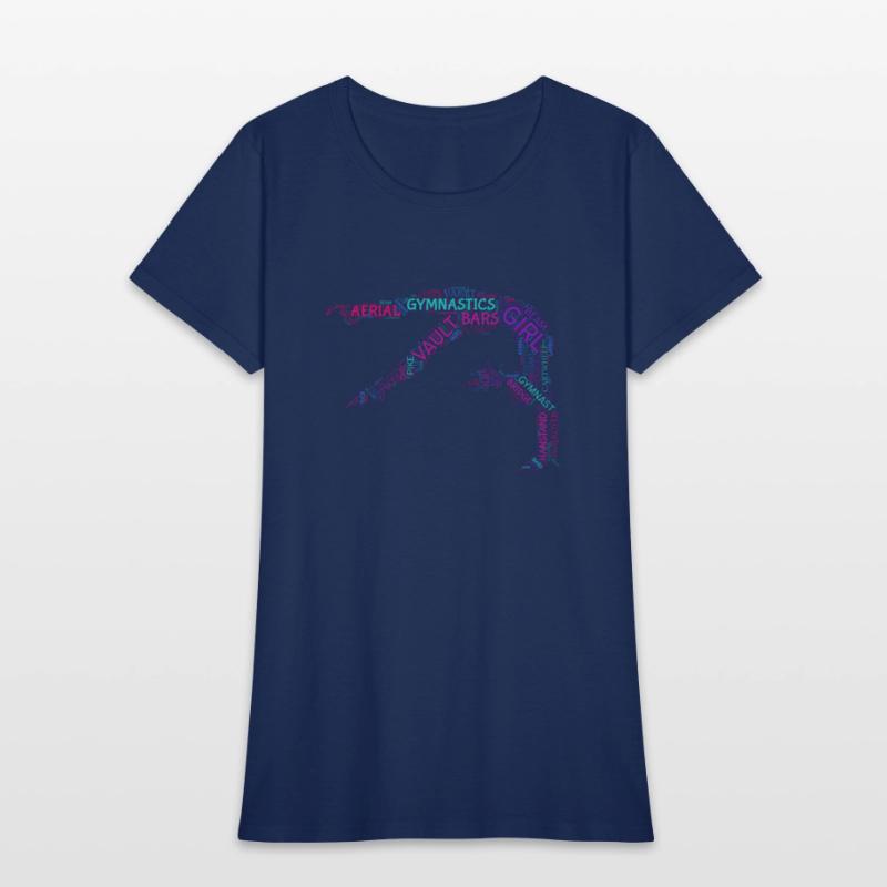 Gymnastics Back Handspring Word Art