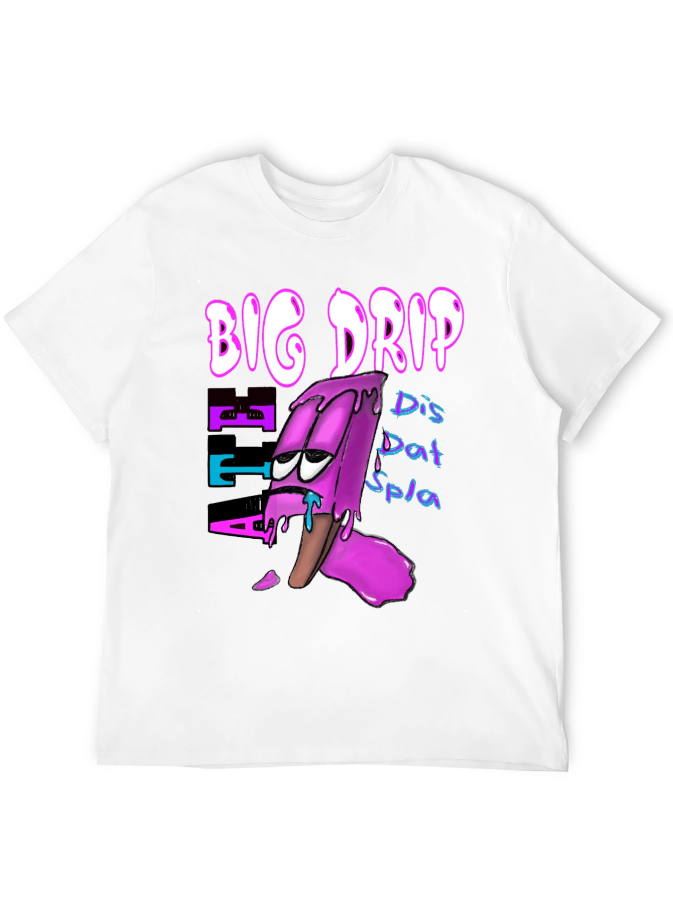 Big Drip Black Graphic Tee