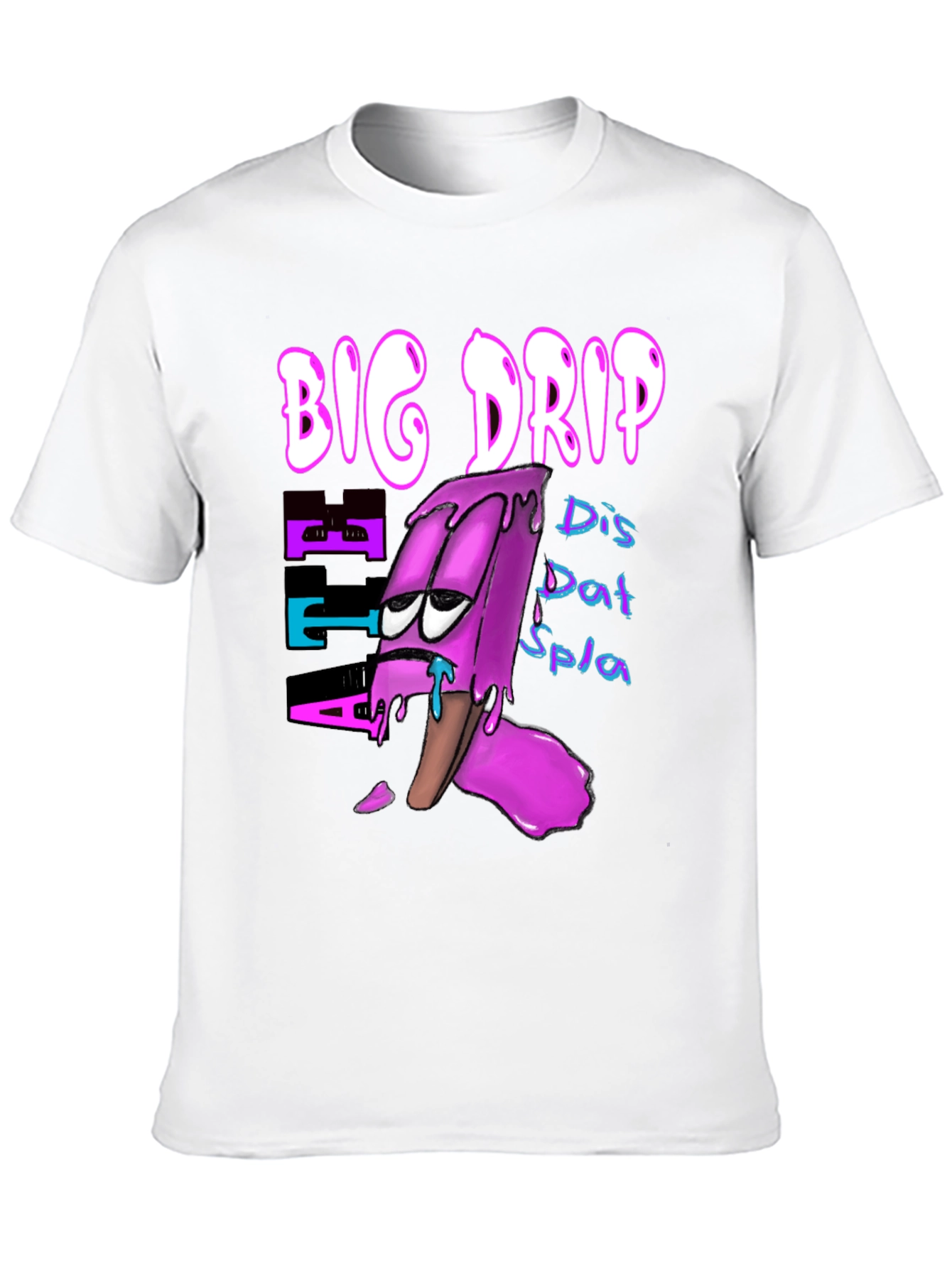 Big Drip Black Graphic Tee