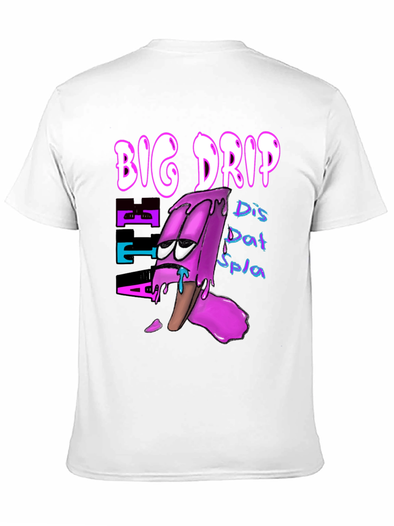 Big Drip Black Graphic Tee