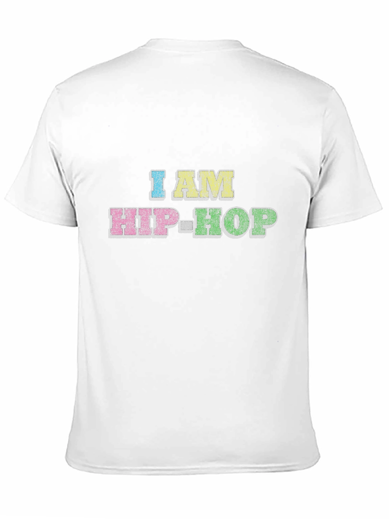 I AM HIP-HOP Graphic Tee - Stylish Black T-Shirt