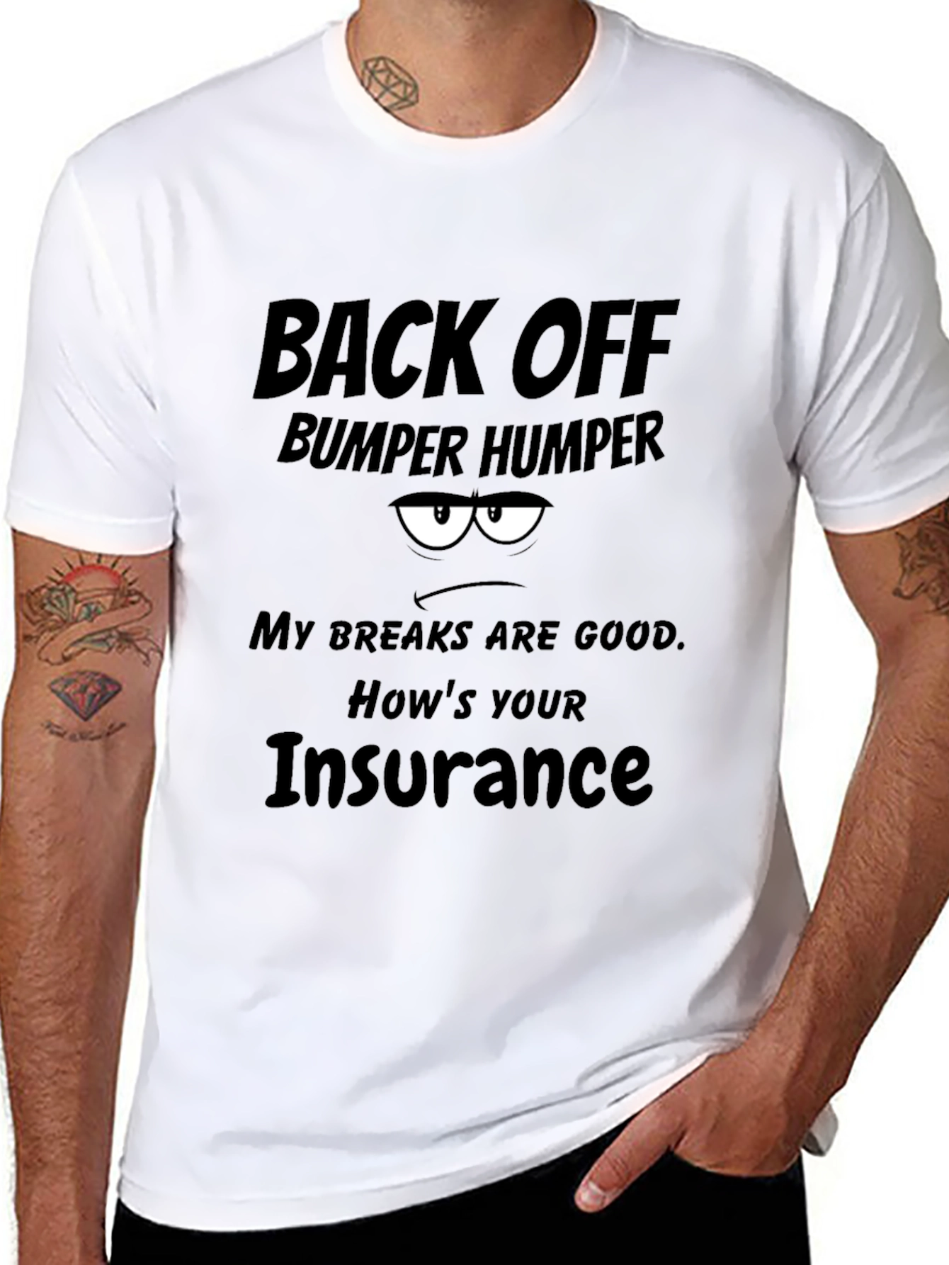 Back Off Bumper Humper Graphic Tee
