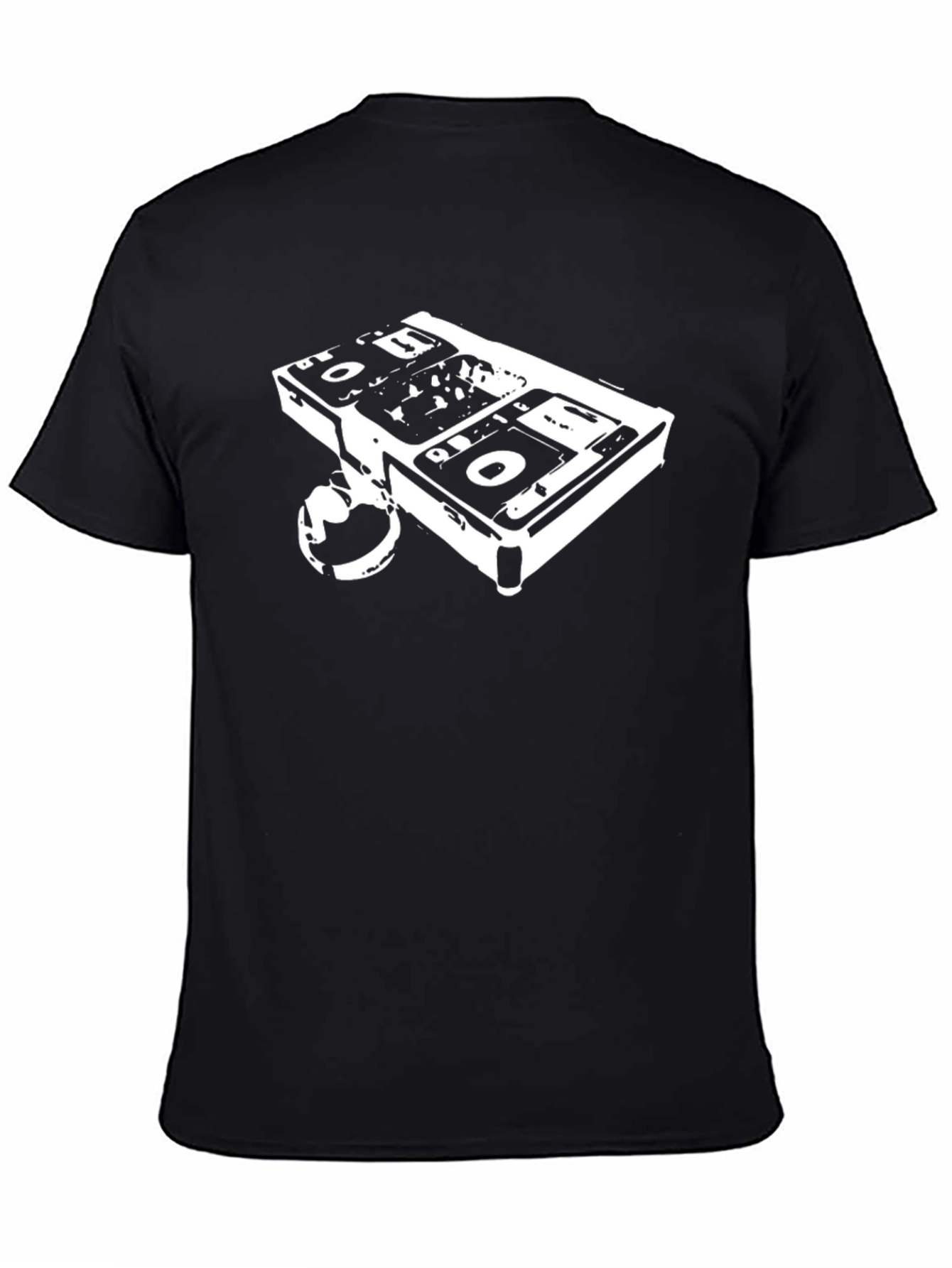 Retro Music Cassette Player T-Shirt - Classic Style