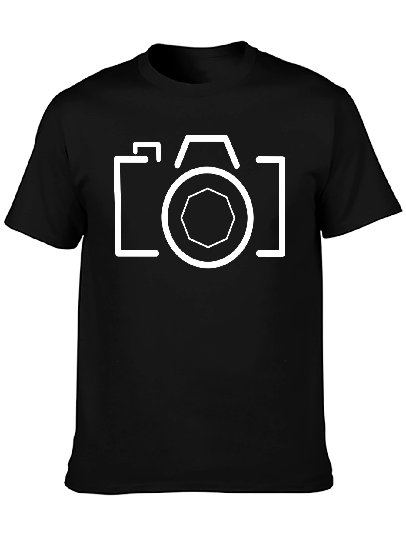 Camera Graphic Tee - Photographer Shirt