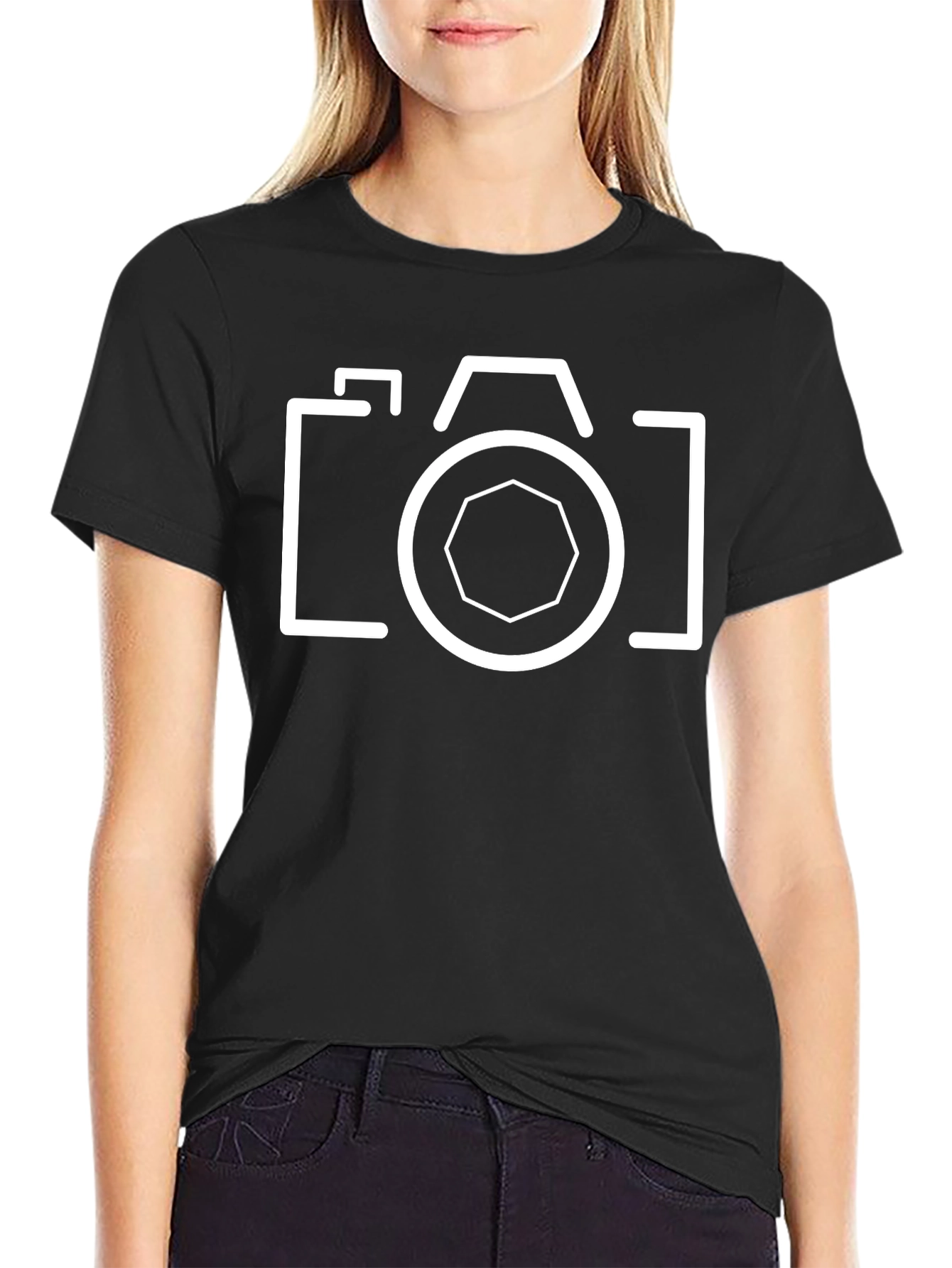 Camera Graphic Tee - Photographer Shirt