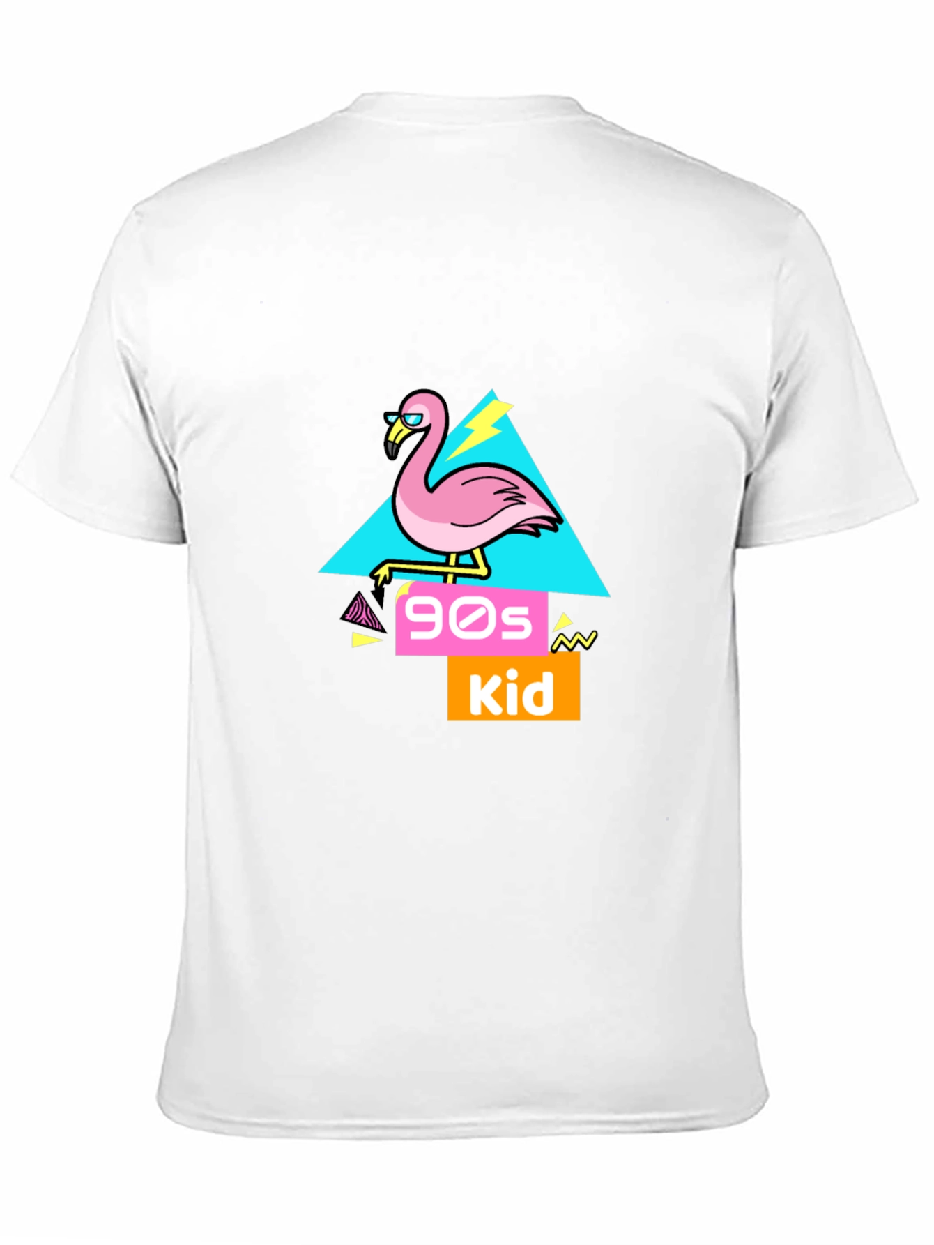 90s Kid Flamingo Graphic T-Shirt