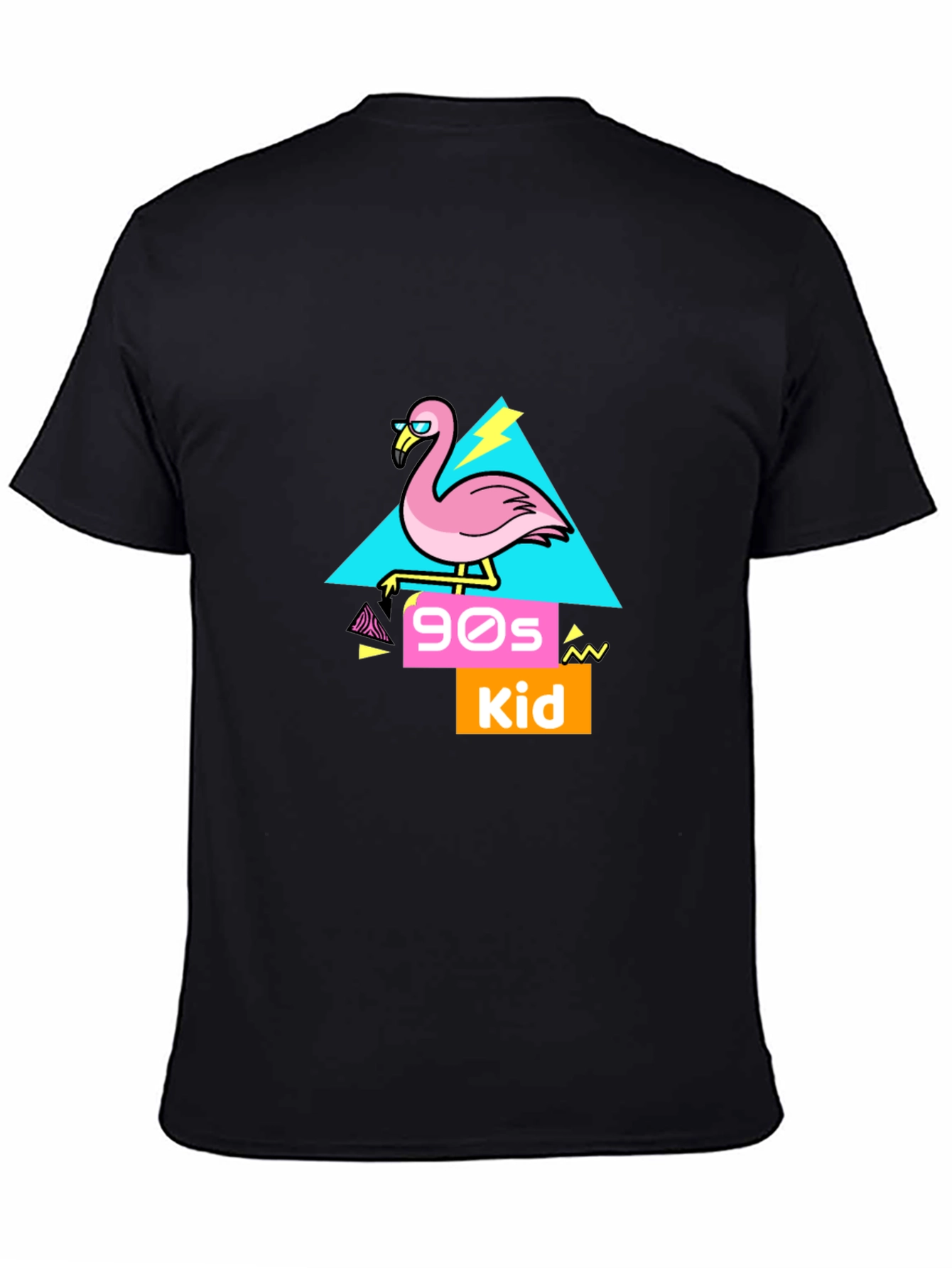 90s Kid Flamingo Graphic T-Shirt