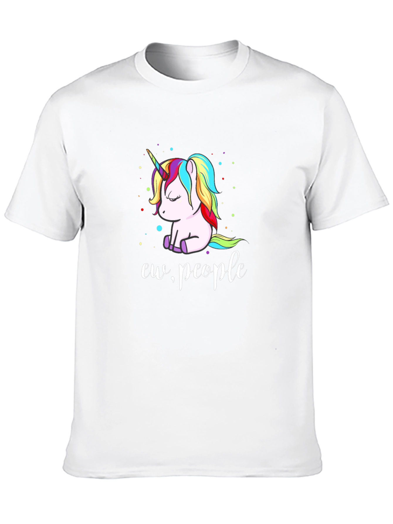 Ew People Unicorn Graphic T-Shirt