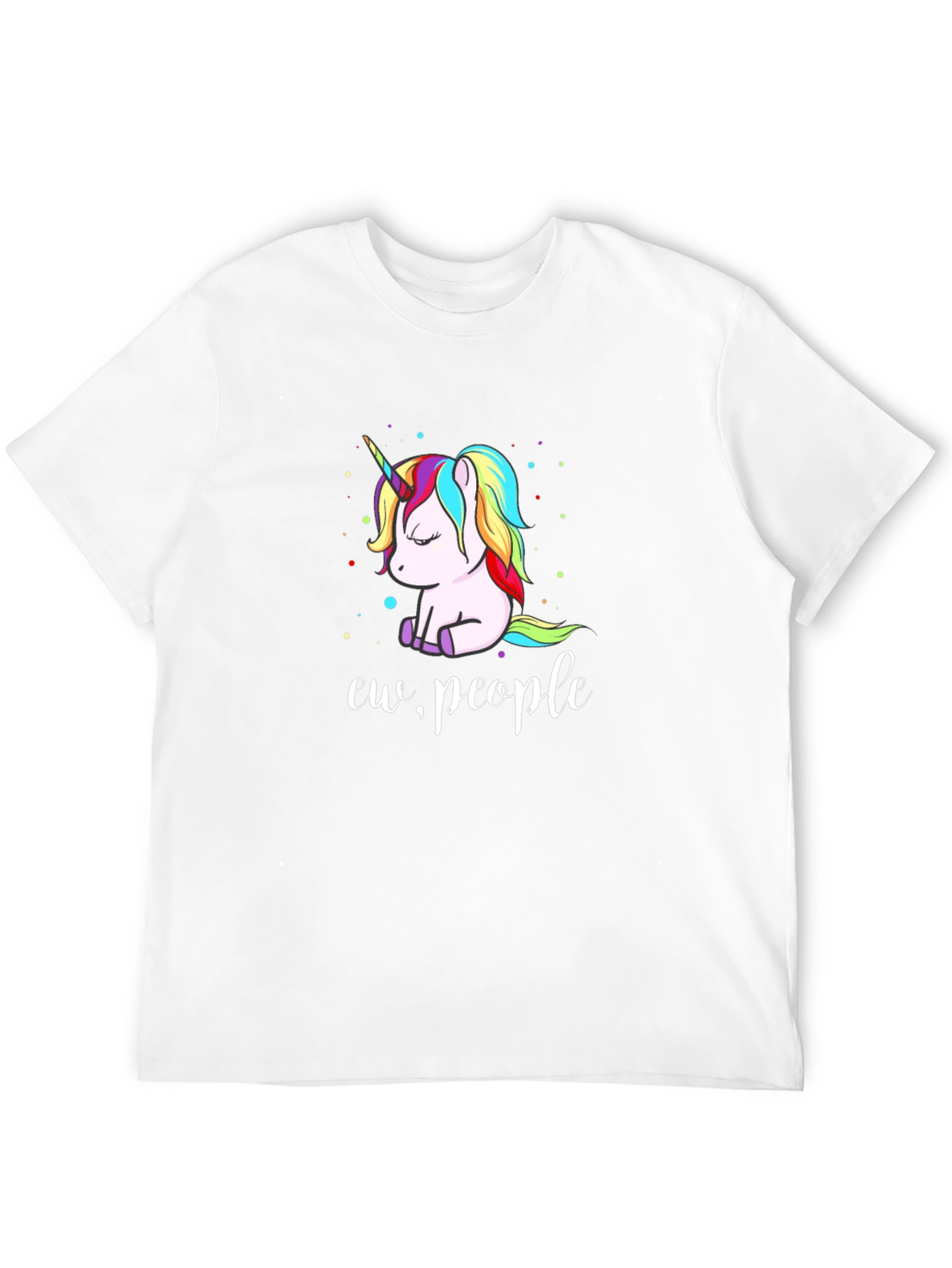 Ew People Unicorn Graphic T-Shirt