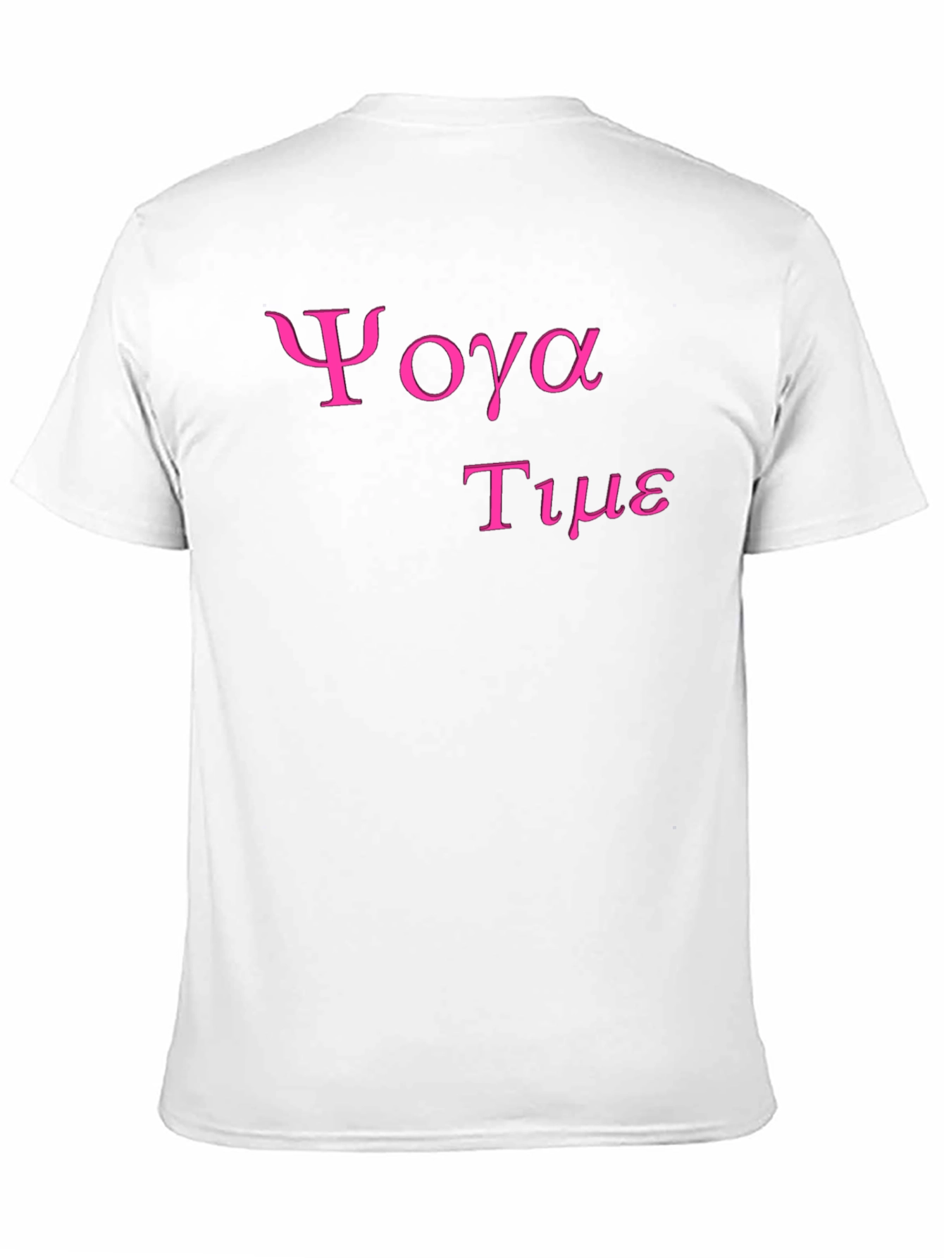 Yoga Time Graphic Tee - Soft Black Cotton T-Shirt