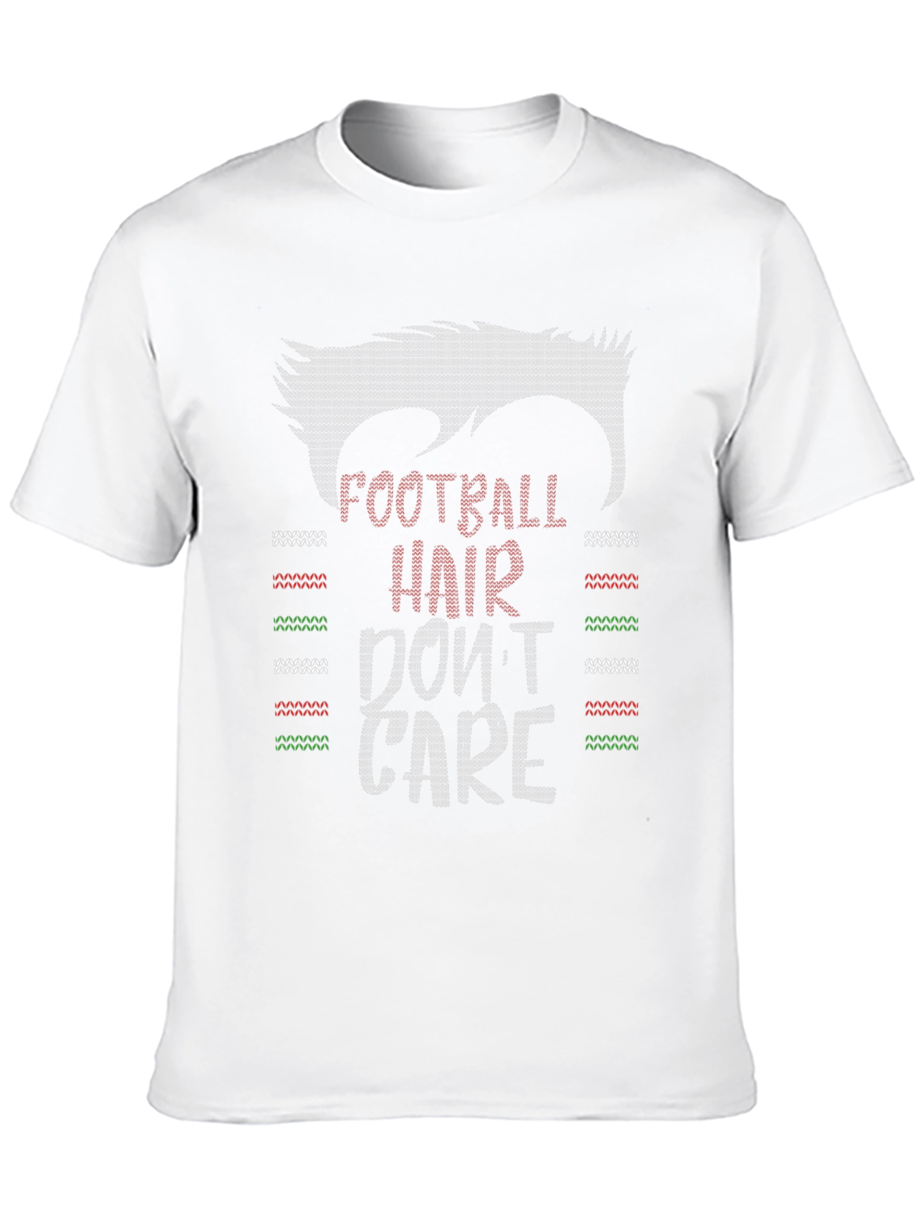 Football Hair Dont Care Tee