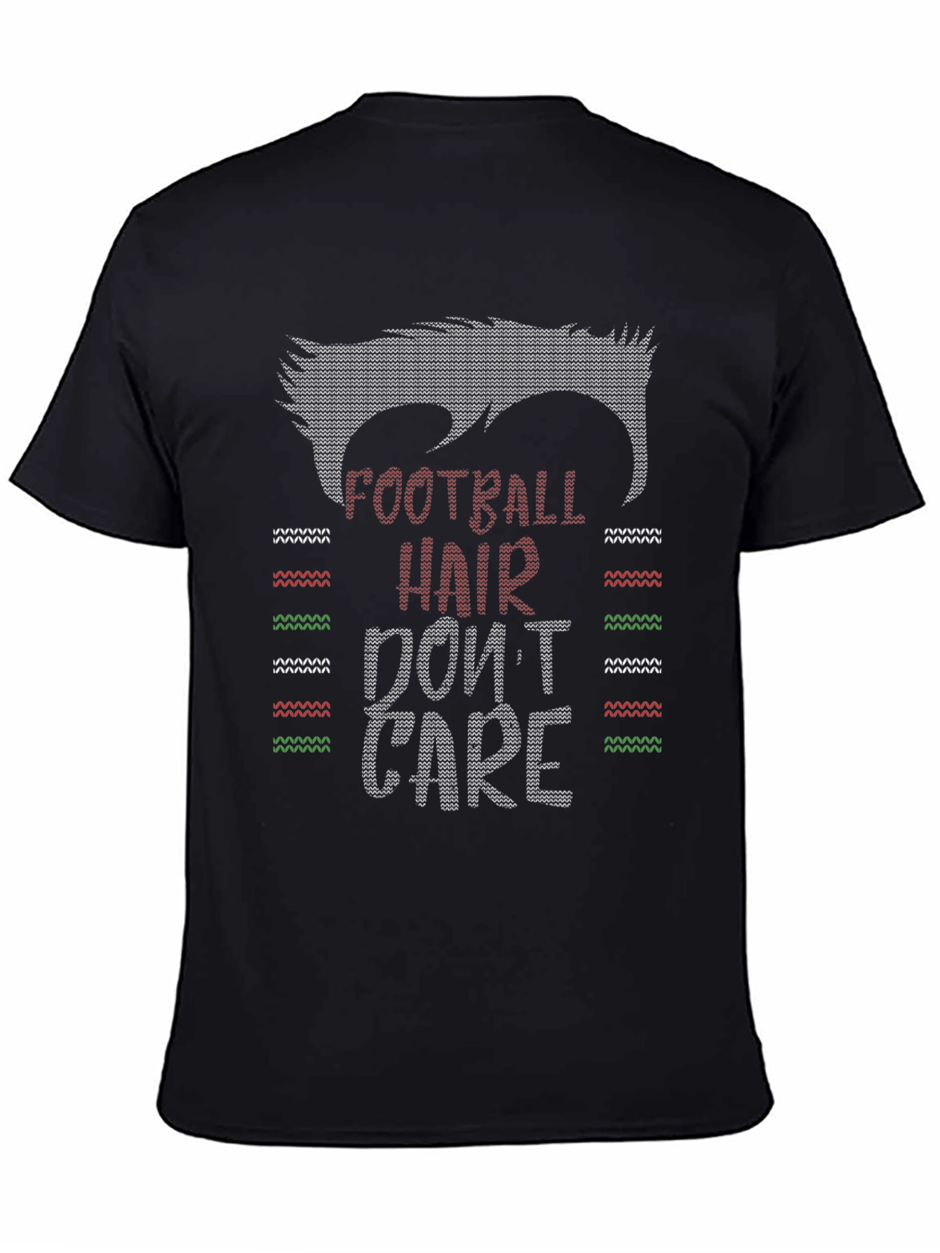 Football Hair Dont Care Tee
