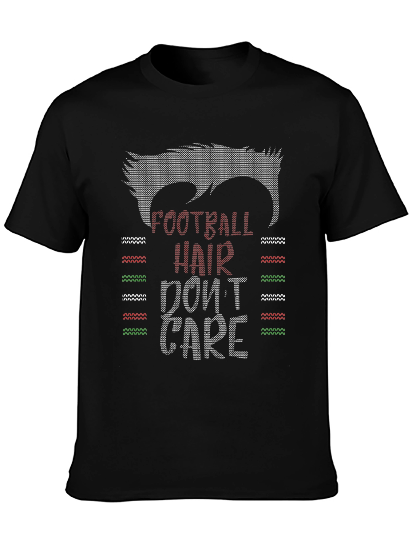 Football Hair Dont Care Tee