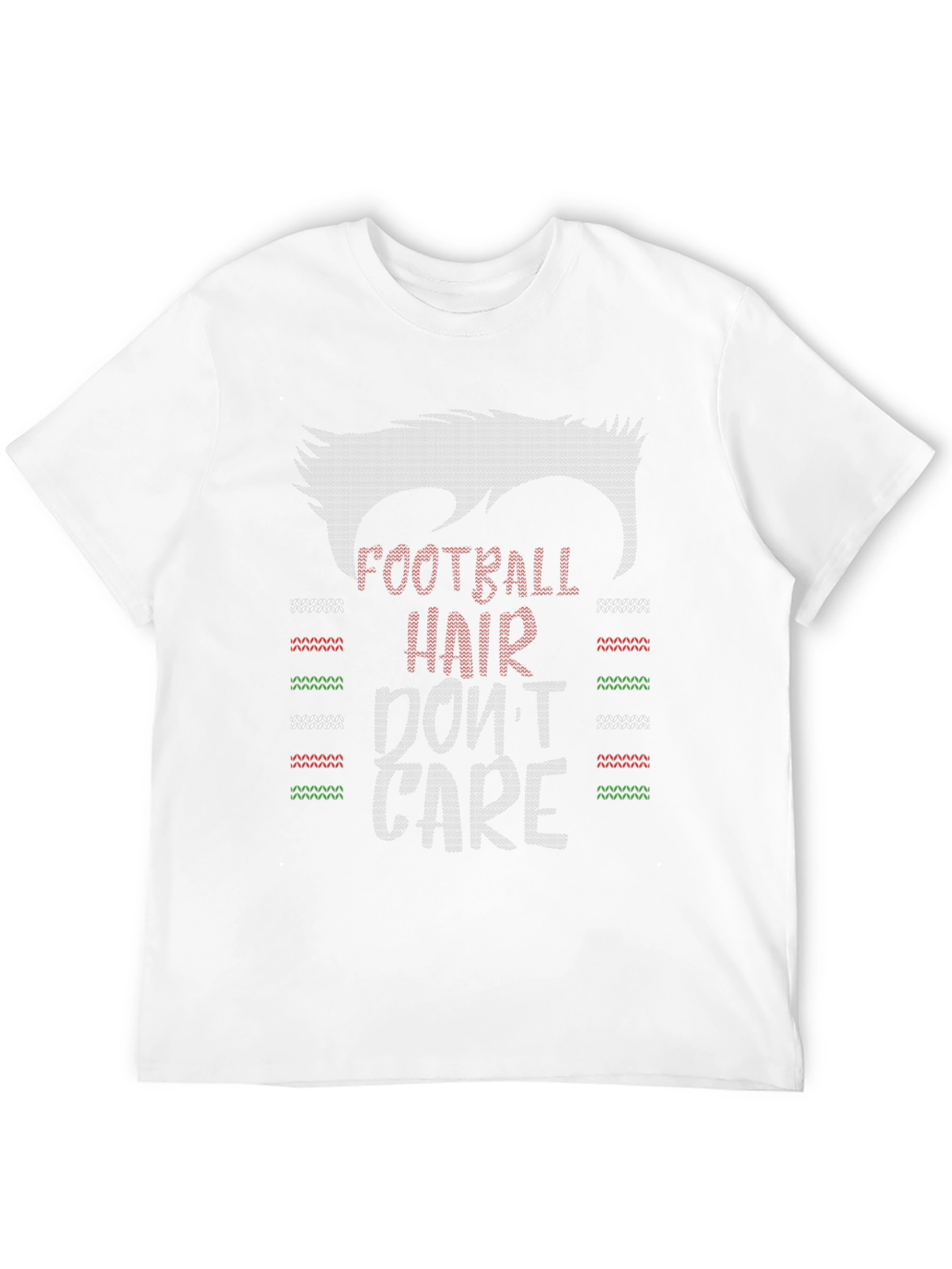 Football Hair Dont Care Tee