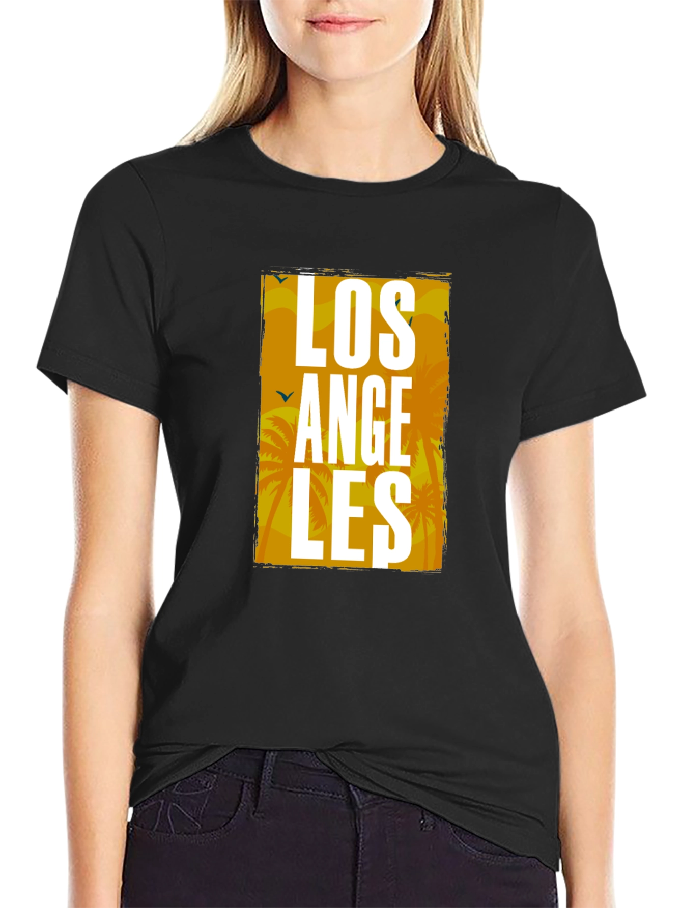 Los Angeles Graphic T-Shirt - California Vibes Tee