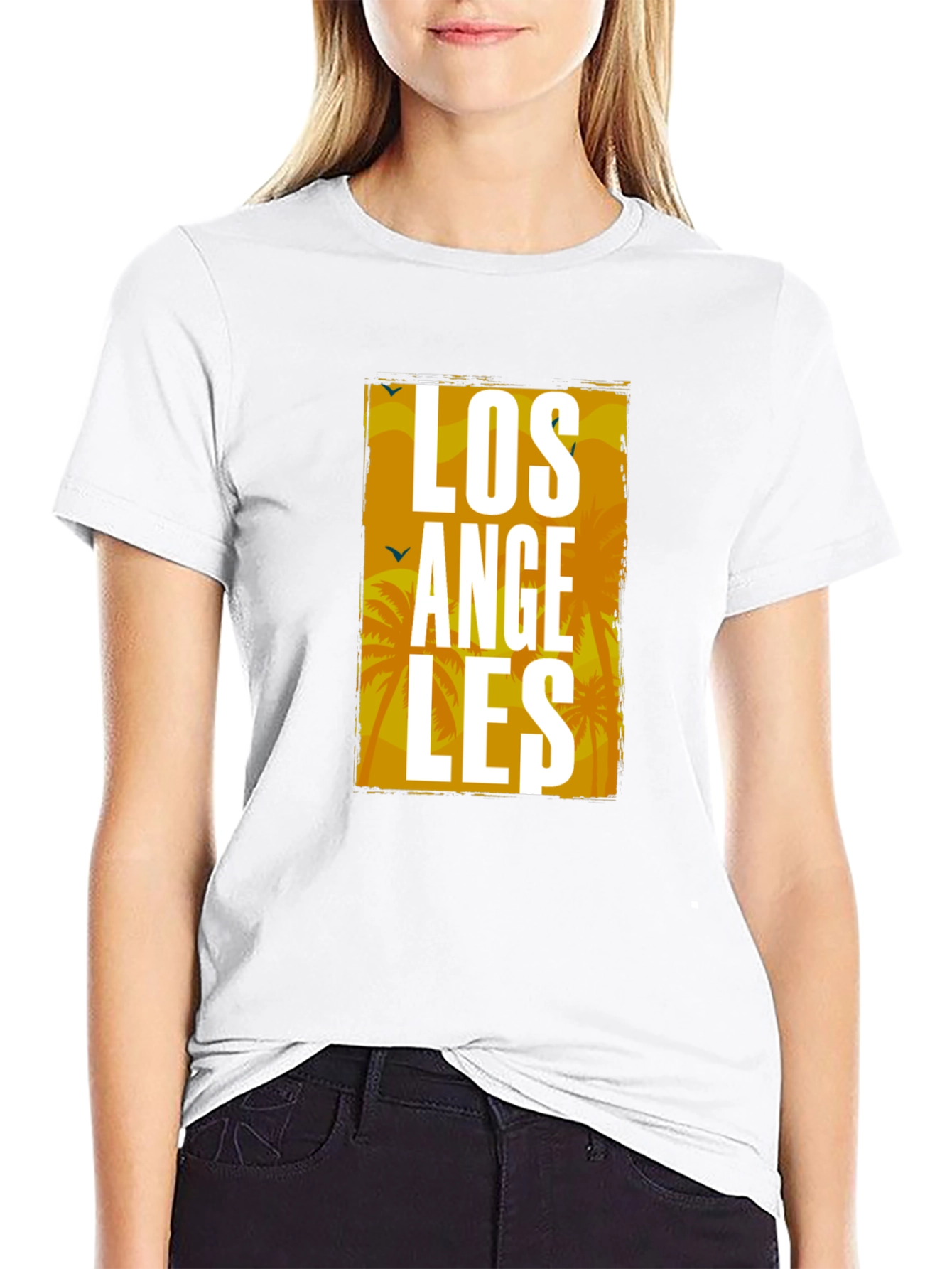 Los Angeles Graphic T-Shirt - California Vibes Tee