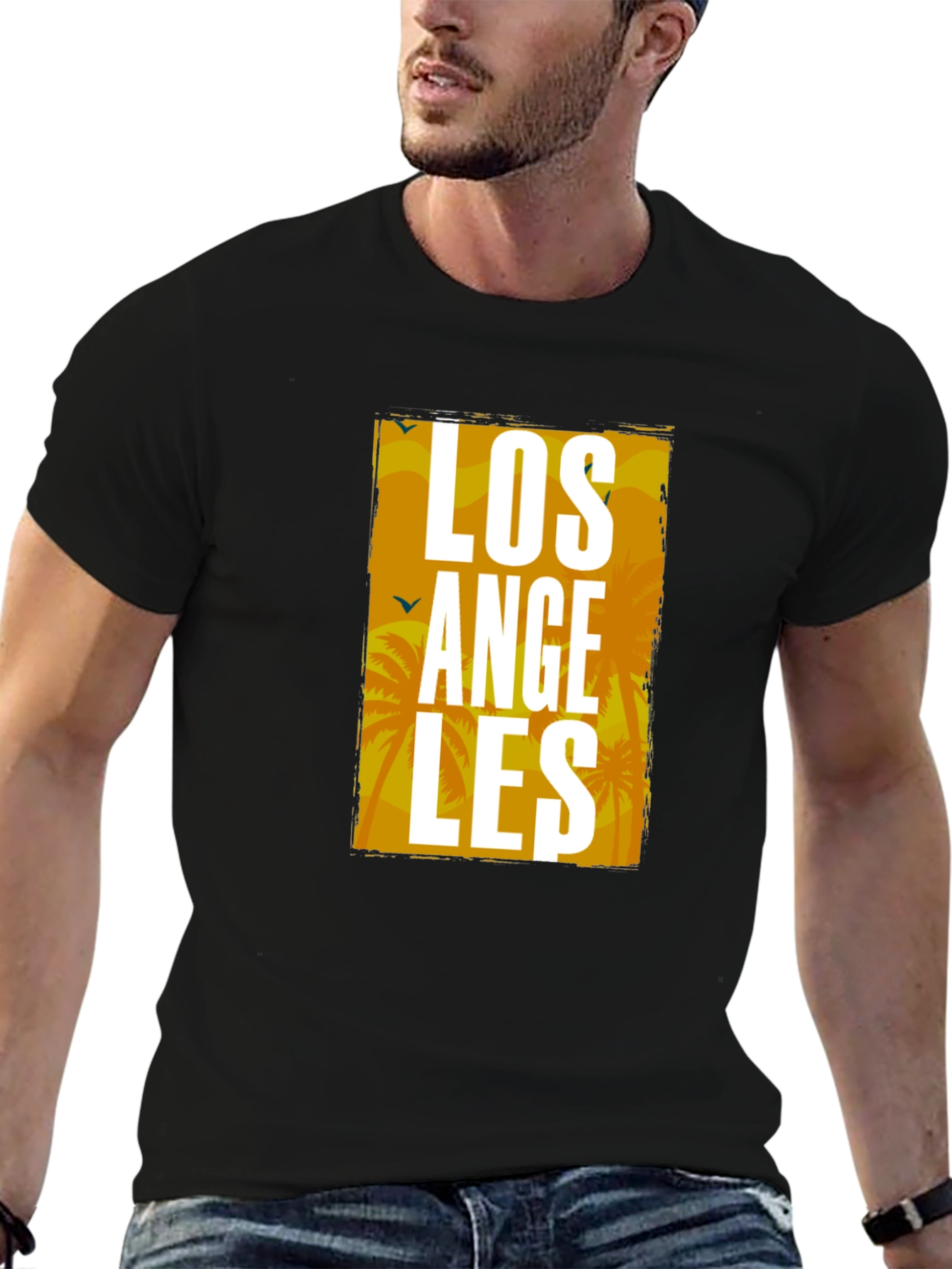 Los Angeles Graphic T-Shirt - California Vibes Tee