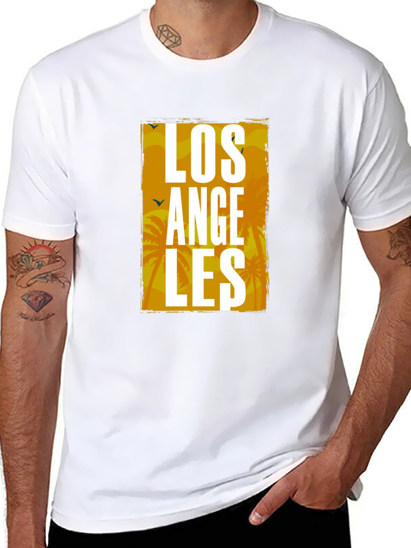 Los Angeles Graphic T-Shirt - California Vibes Tee