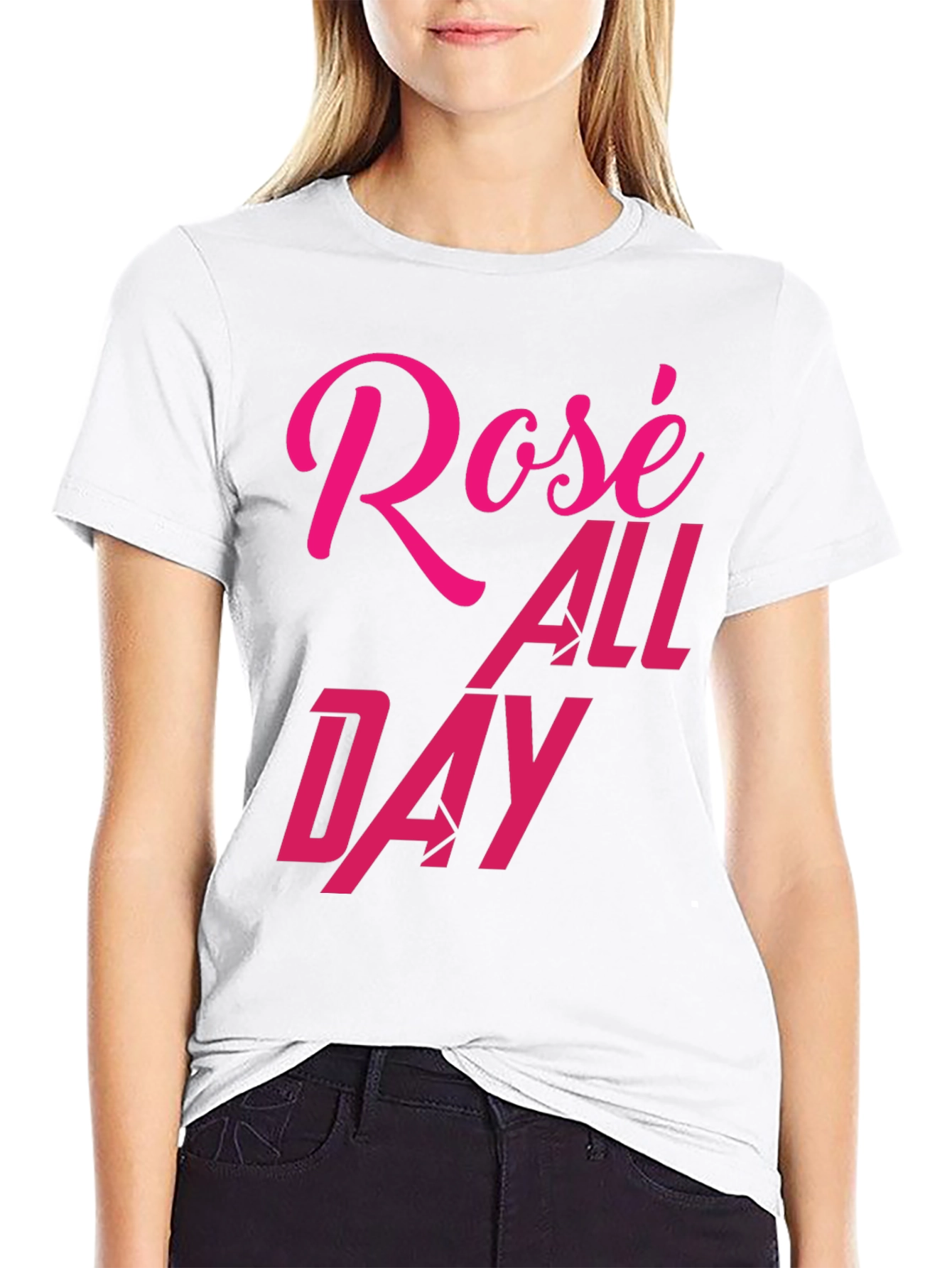 Rose All Day Graphic Tee
