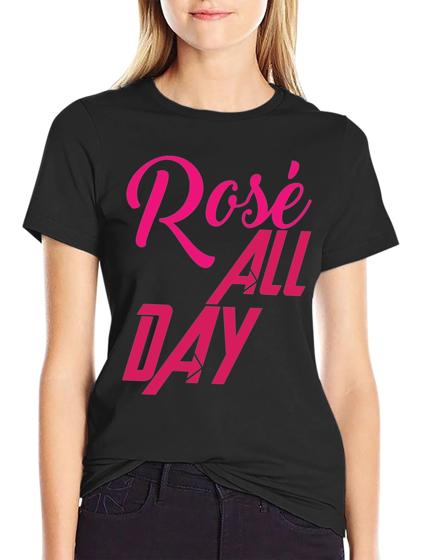Rose All Day Graphic Tee