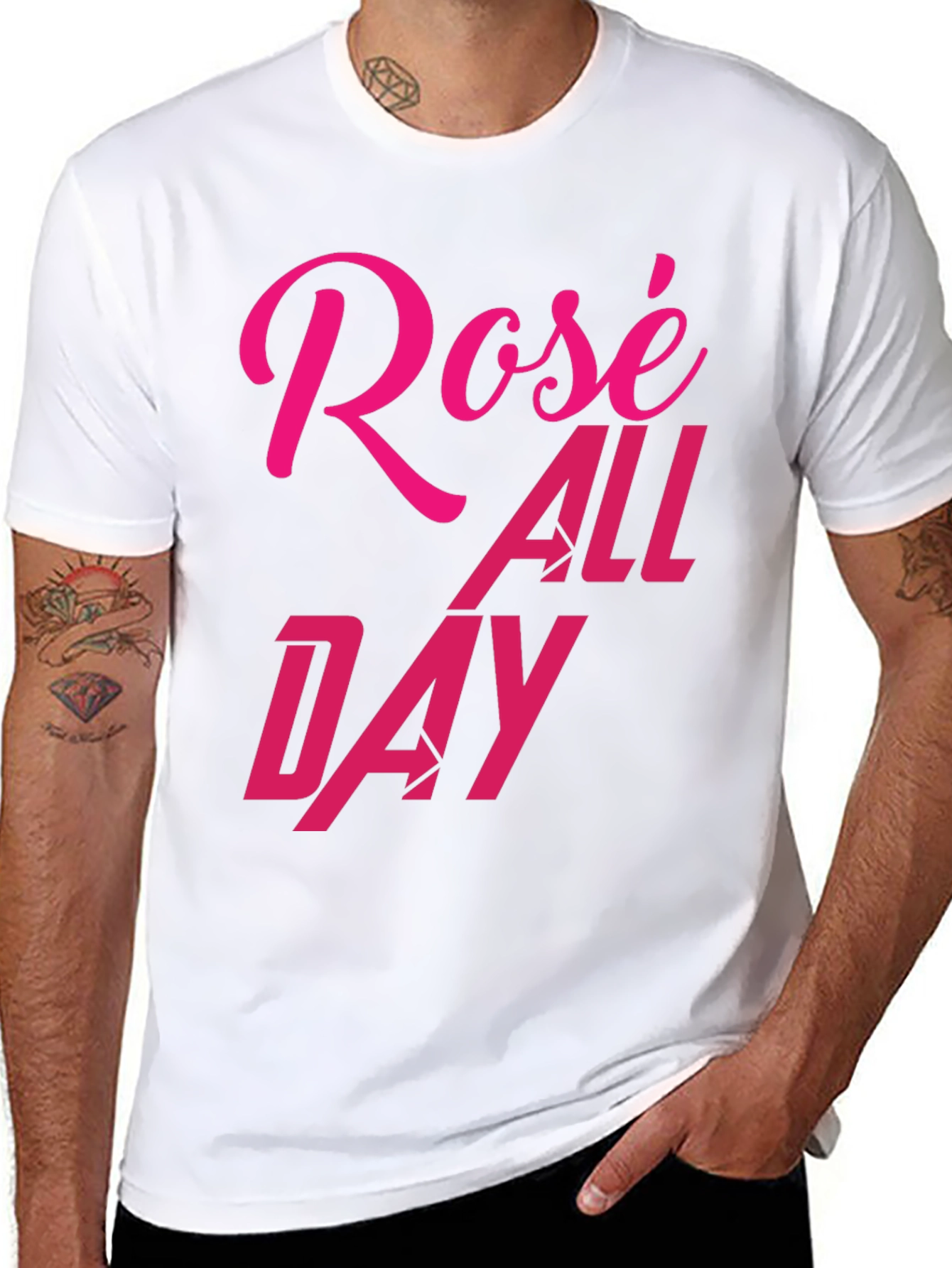 Rose All Day Graphic Tee
