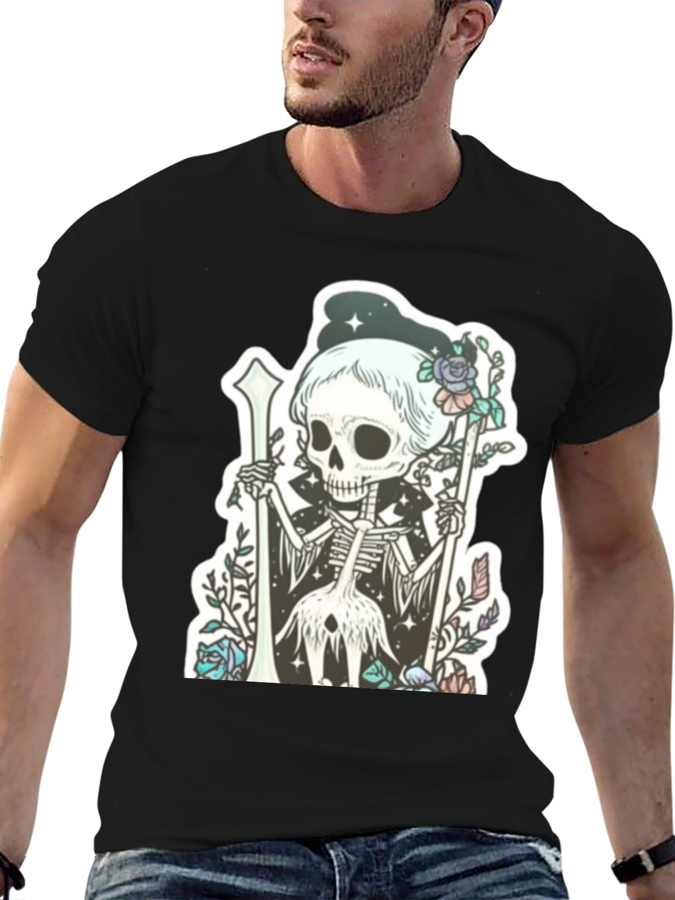Grim Reaper Skeleton T-Shirt