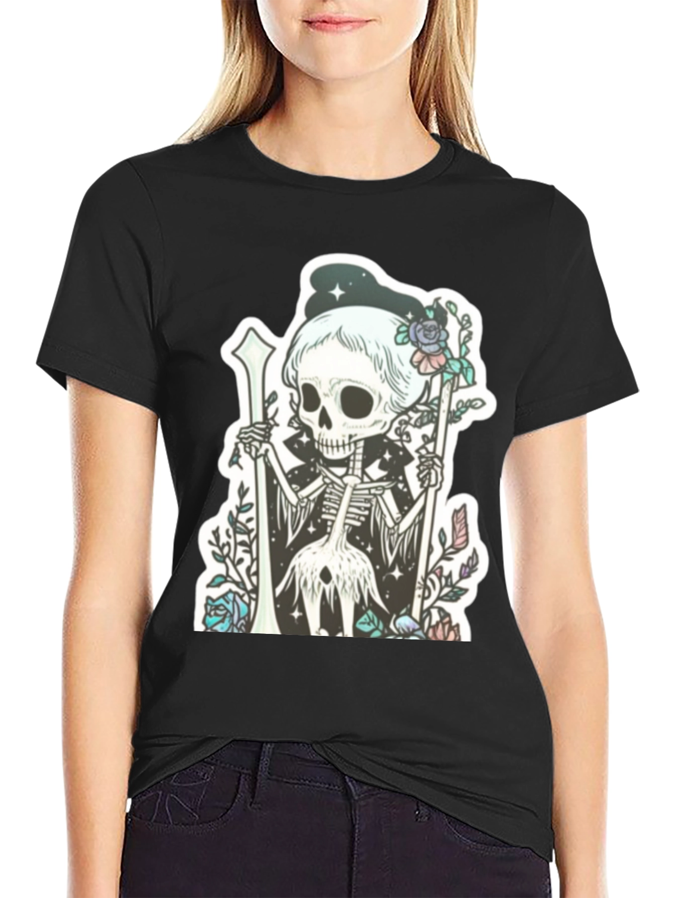 Grim Reaper Skeleton T-Shirt