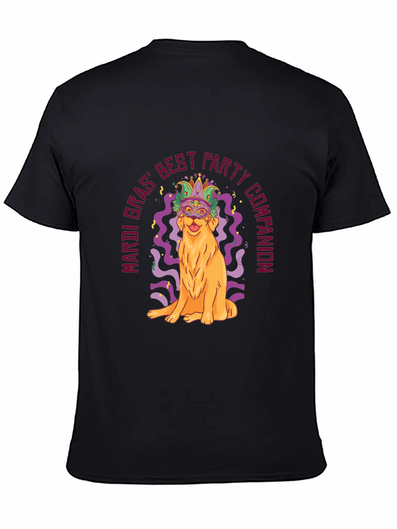 Mardi Gras Dog Party T-Shirt