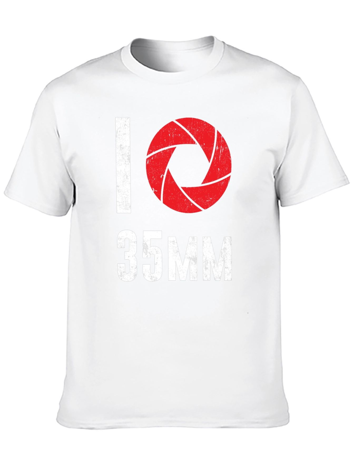 I Heart 35mm Camera T-Shirt - Photography Lover Tee