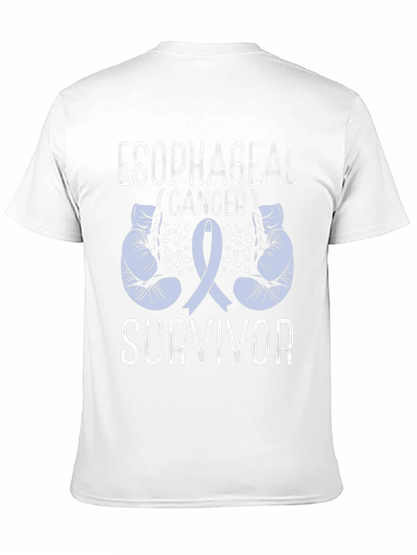 Esophageal Cancer Survivor Boxing Gloves T-Shirt