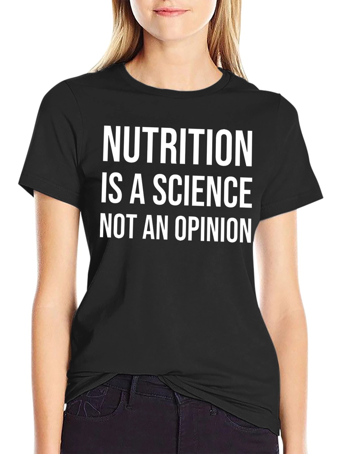 Nutrition is a Science T-Shirt - Black