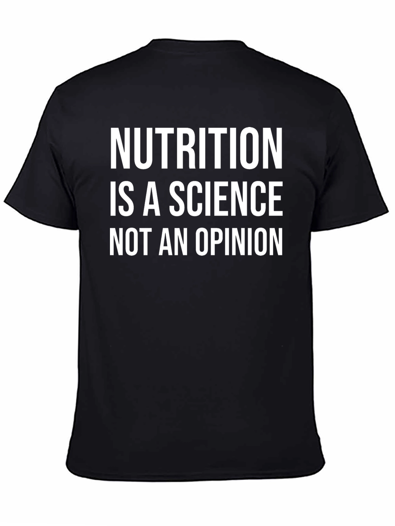 Nutrition is a Science T-Shirt - Black