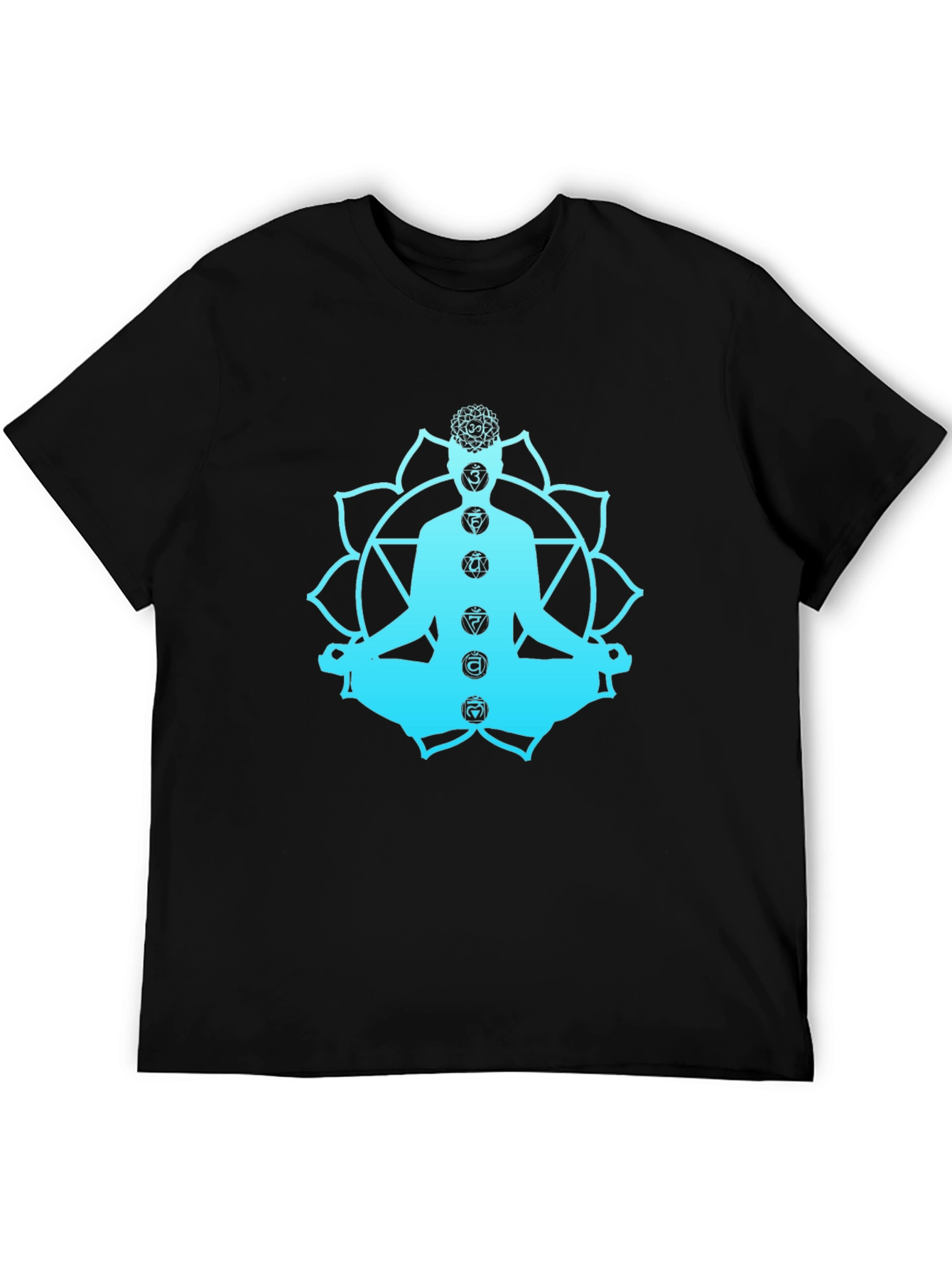 Chakra Meditation T-Shirt - Spiritual Yoga Design