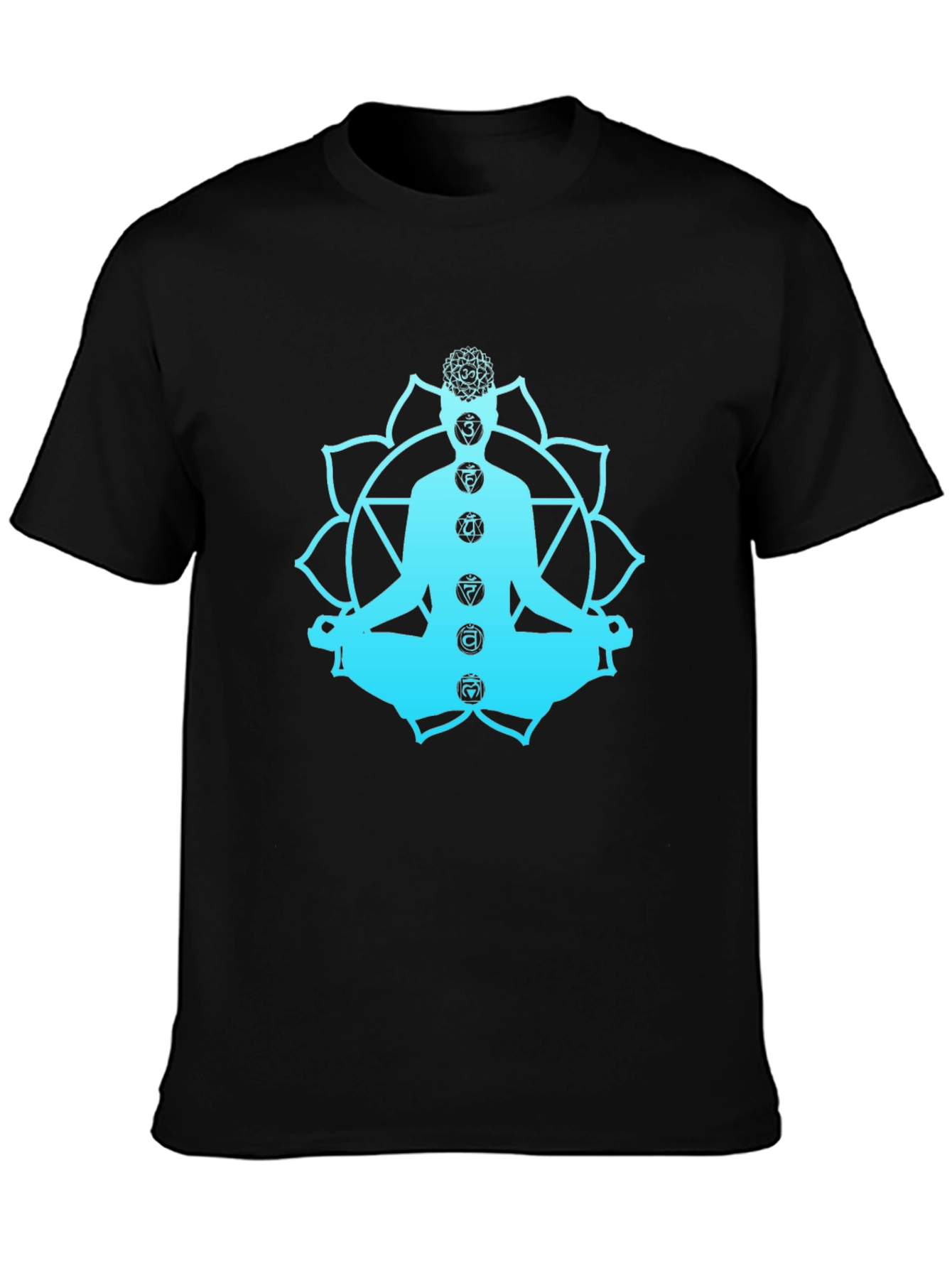 Chakra Meditation T-Shirt - Spiritual Yoga Design