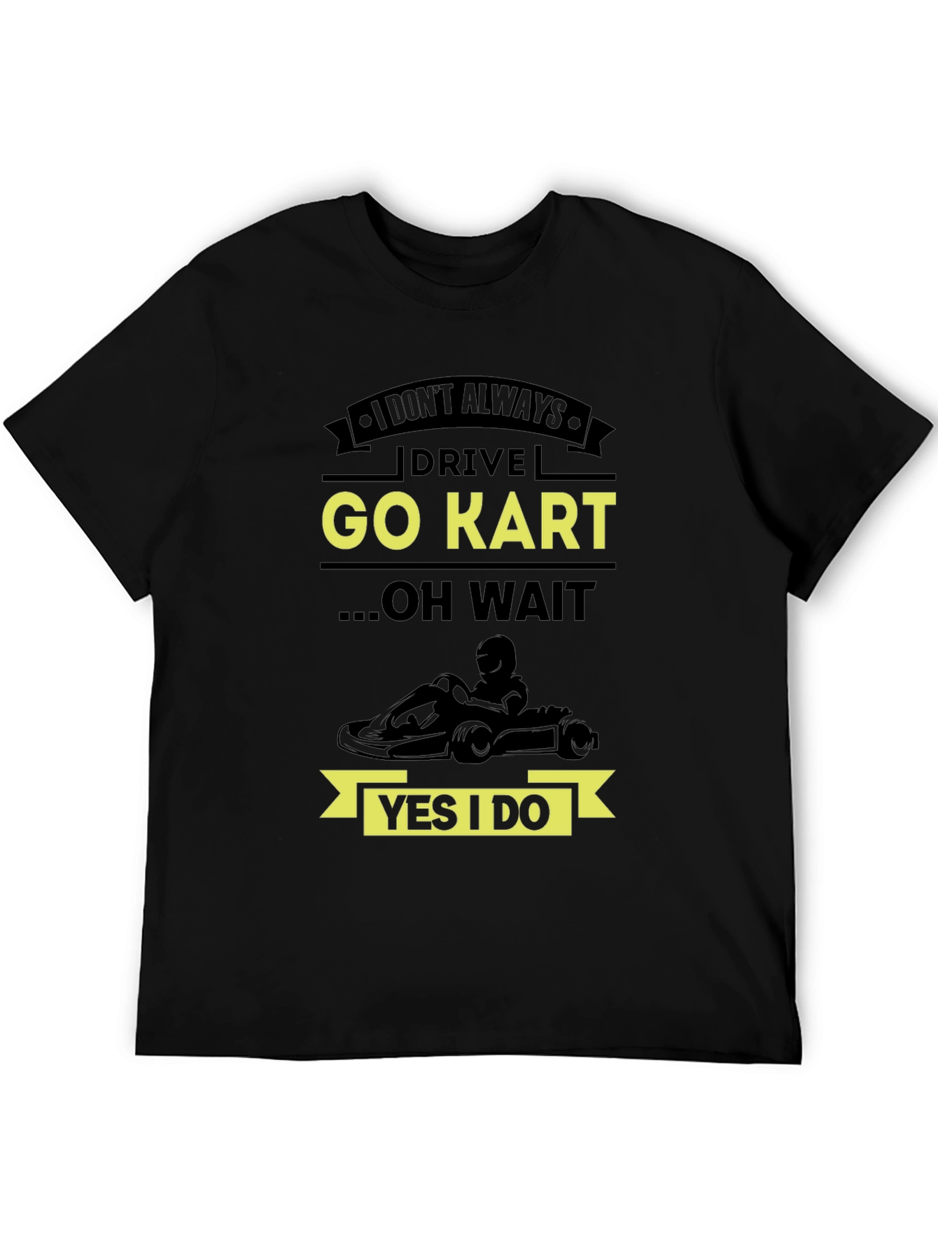 Go Kart T-Shirt - Drive Go Kart Graphic Tee
