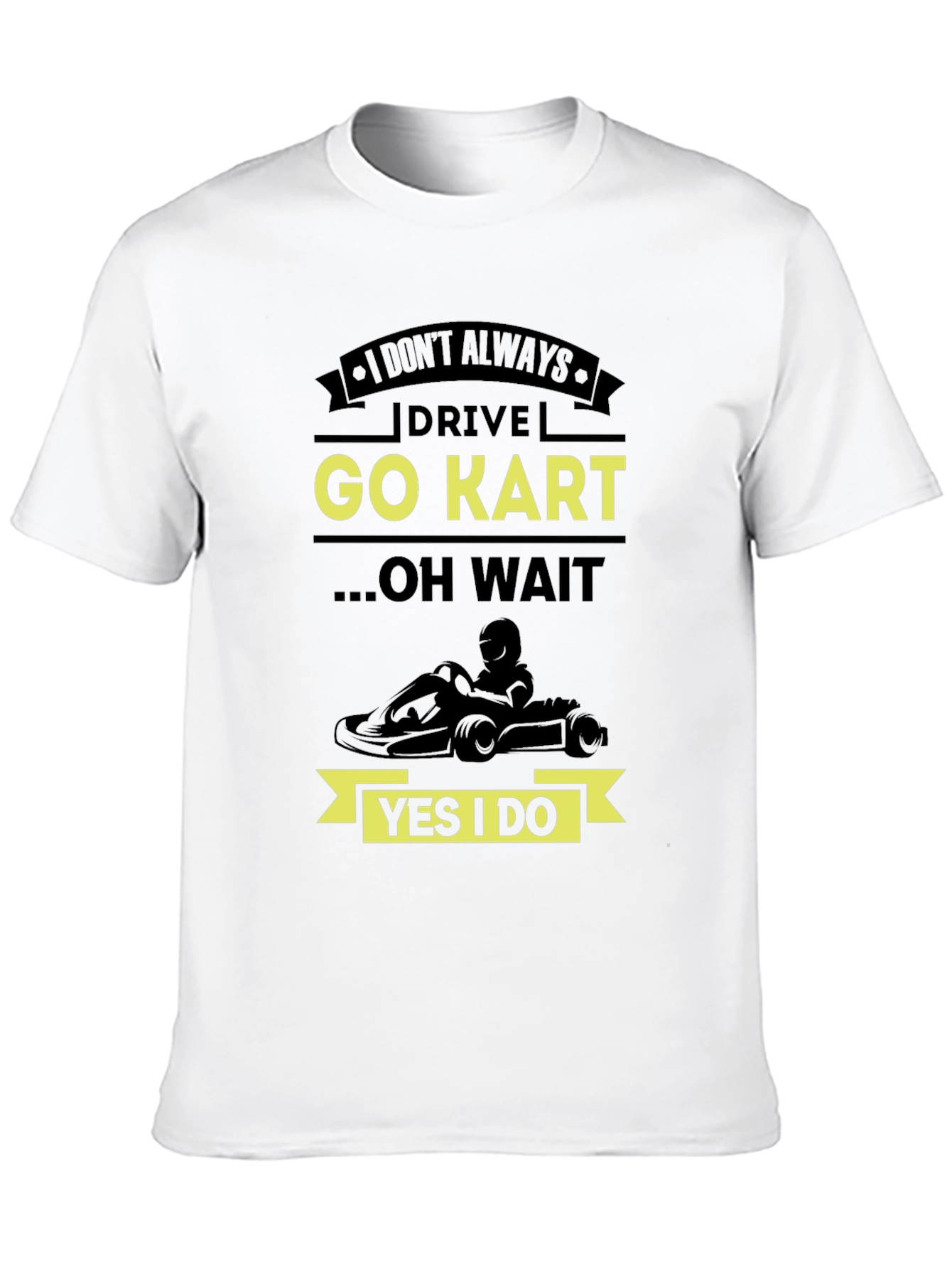 Go Kart T-Shirt - Drive Go Kart Graphic Tee
