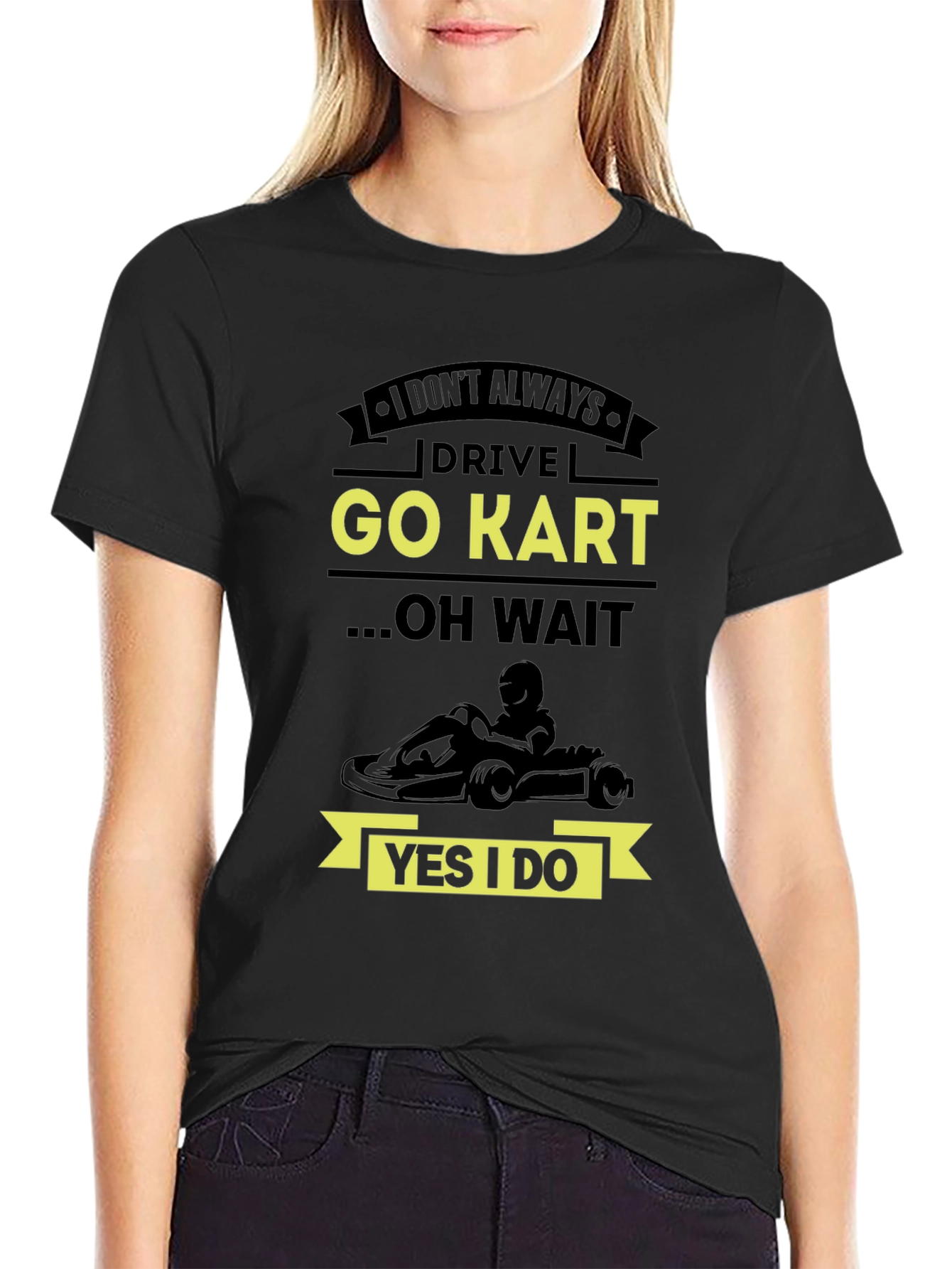 Go Kart T-Shirt - Drive Go Kart Graphic Tee