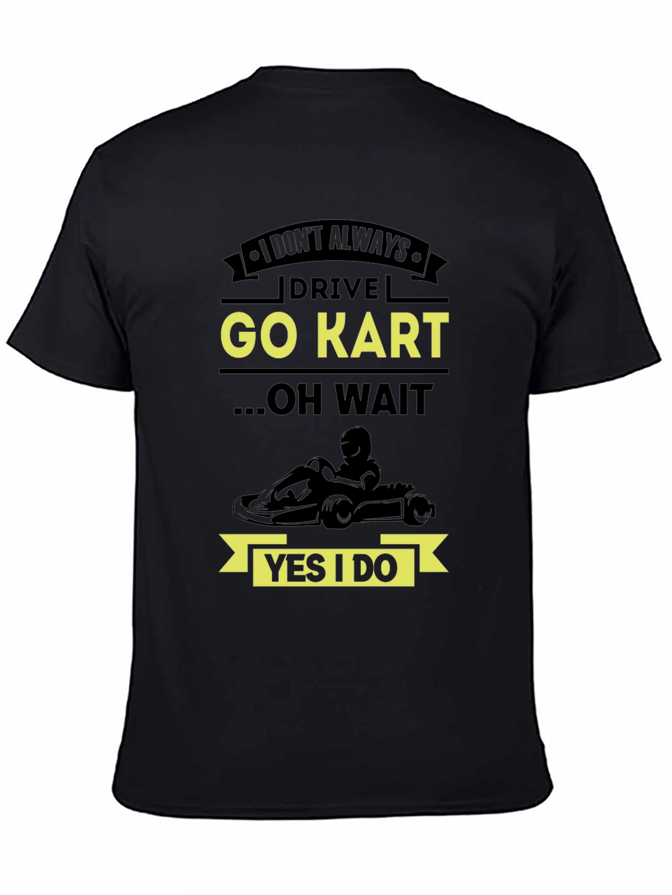 Go Kart T-Shirt - Drive Go Kart Graphic Tee